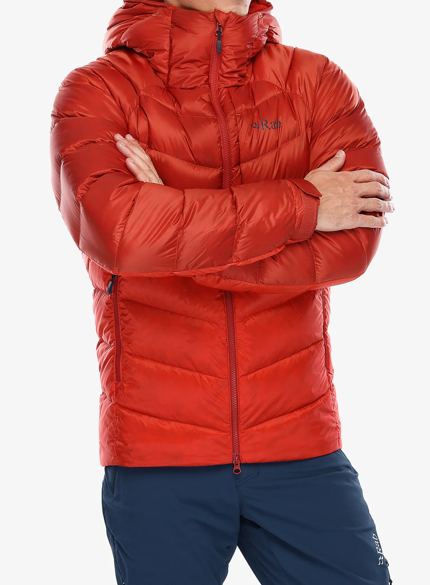 Pernata jakna Rab Axion Pro Jacket - tuscan red/dark horizon