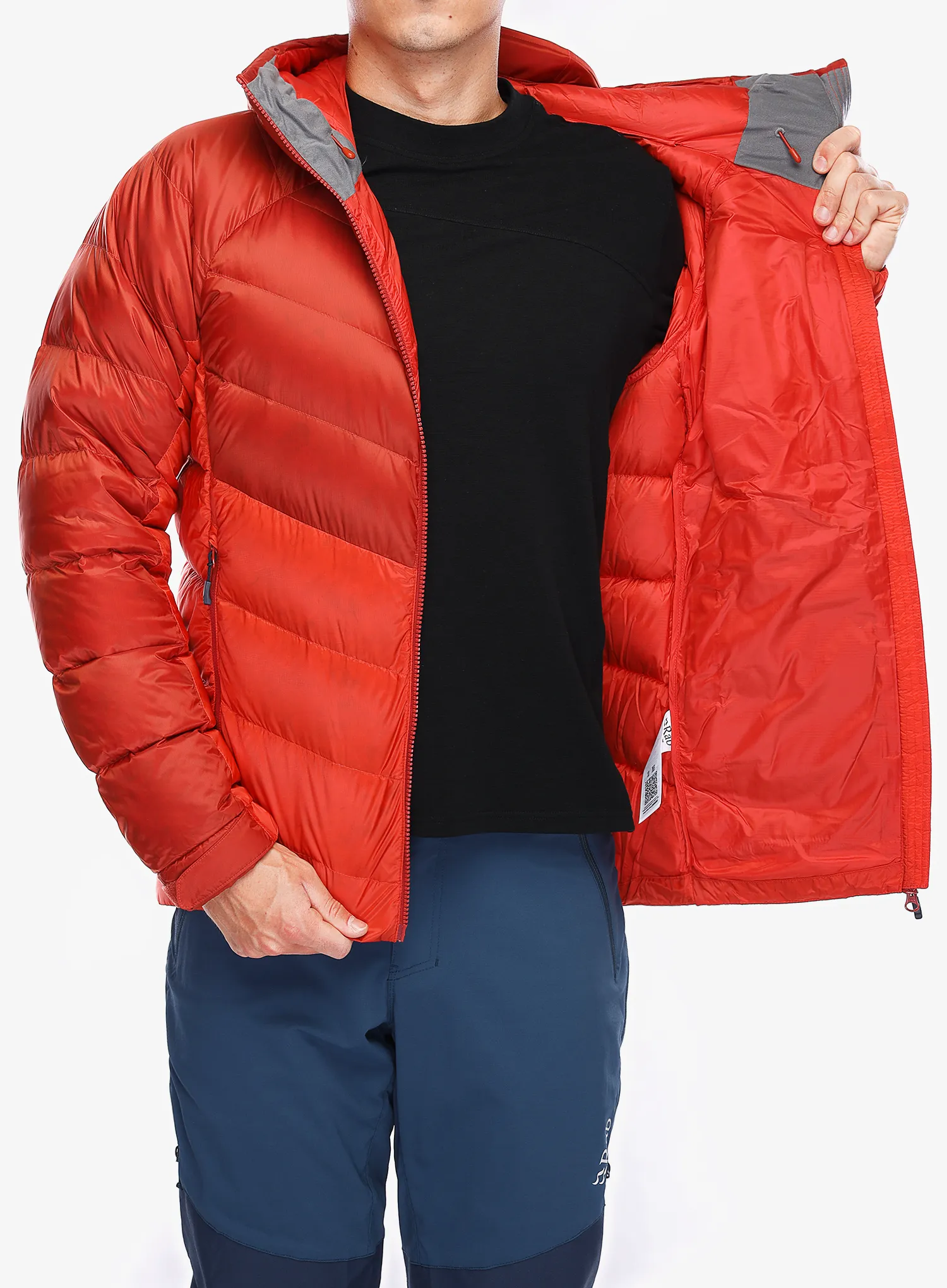 Pernata jakna Rab Axion Pro Jacket - tuscan red/dark horizon