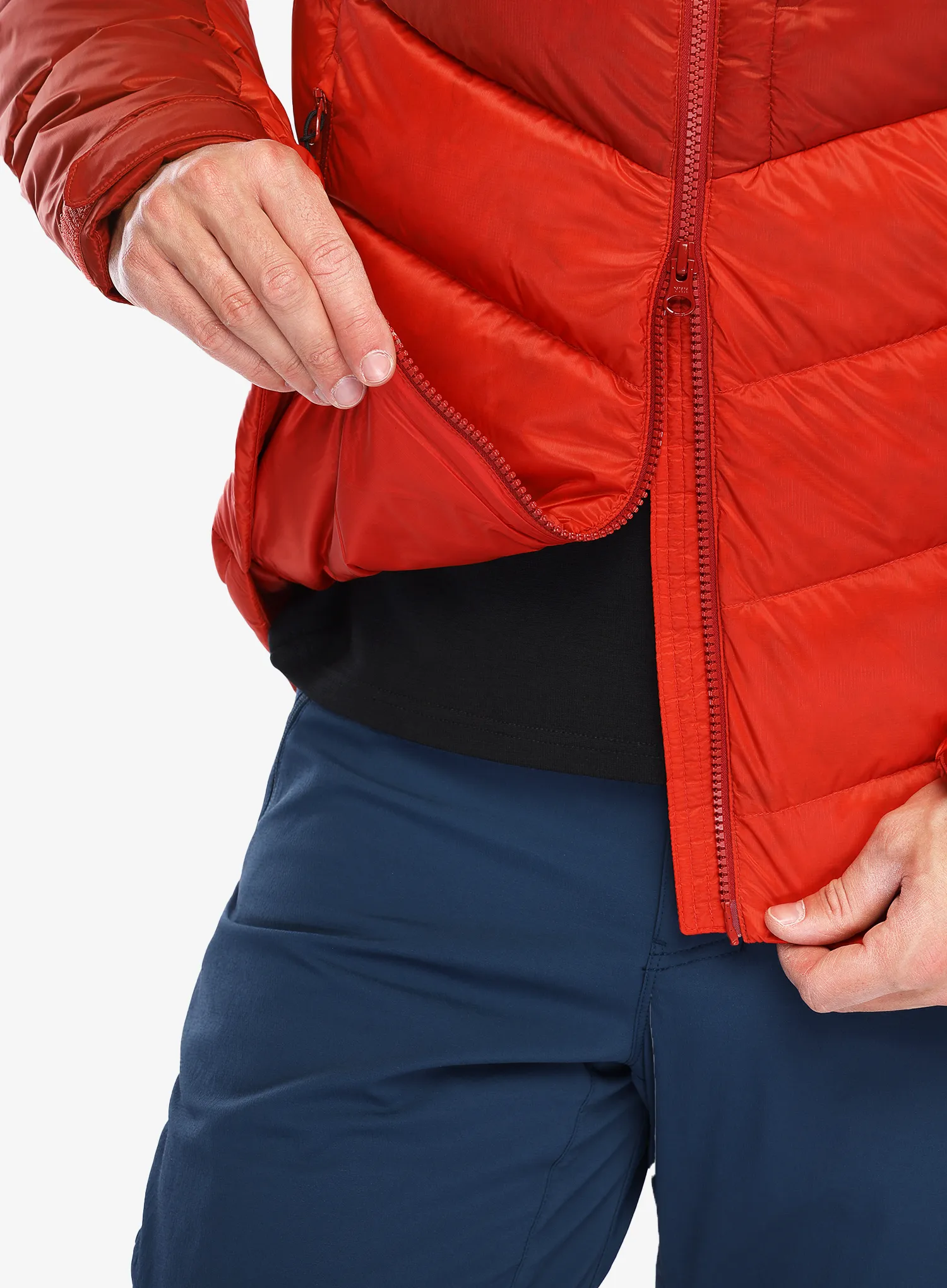 Pernata jakna Rab Axion Pro Jacket - tuscan red/dark horizon