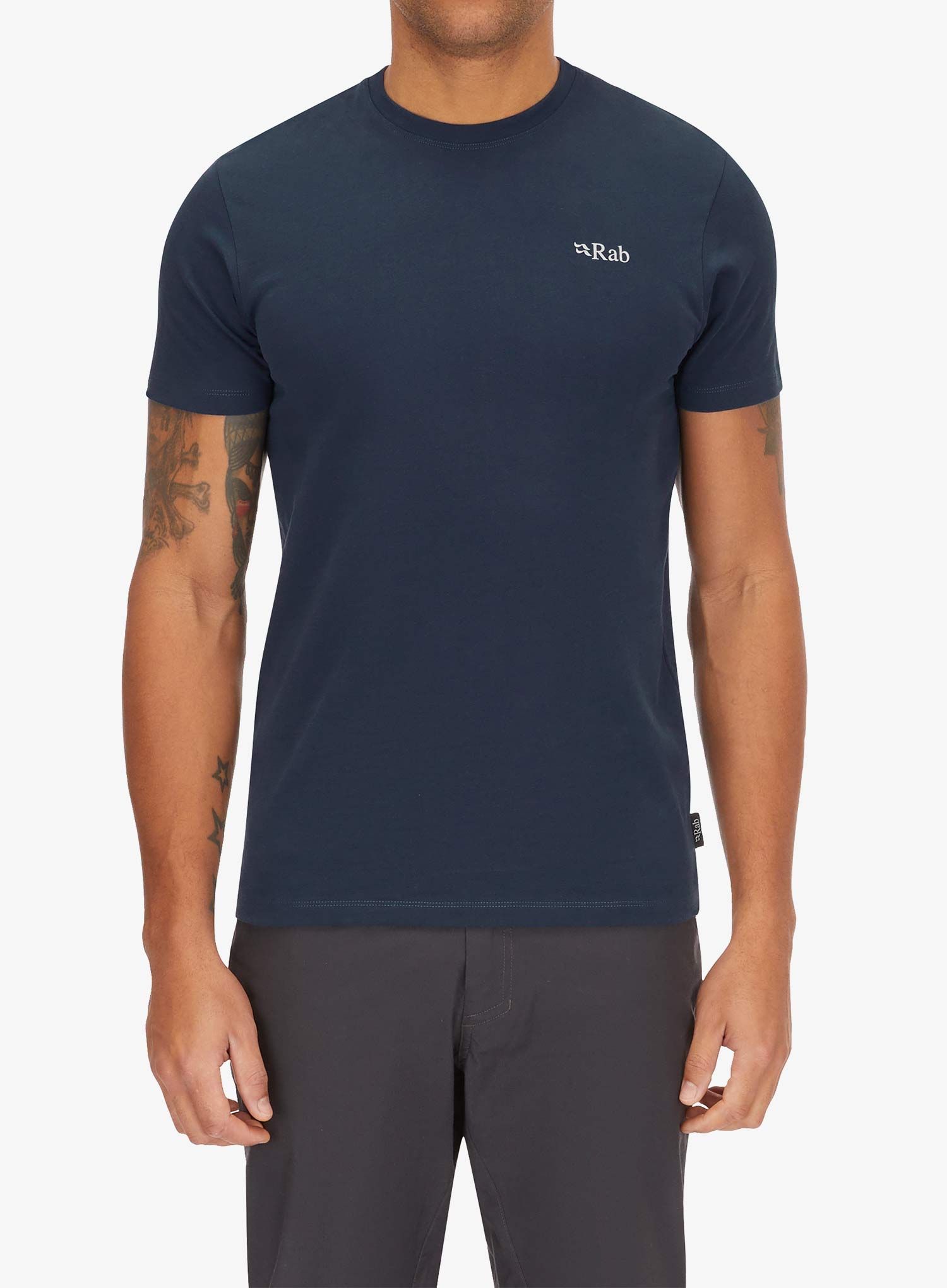 Pamučna majica Rab Basecamp 3 Peak Tee - tempest blue