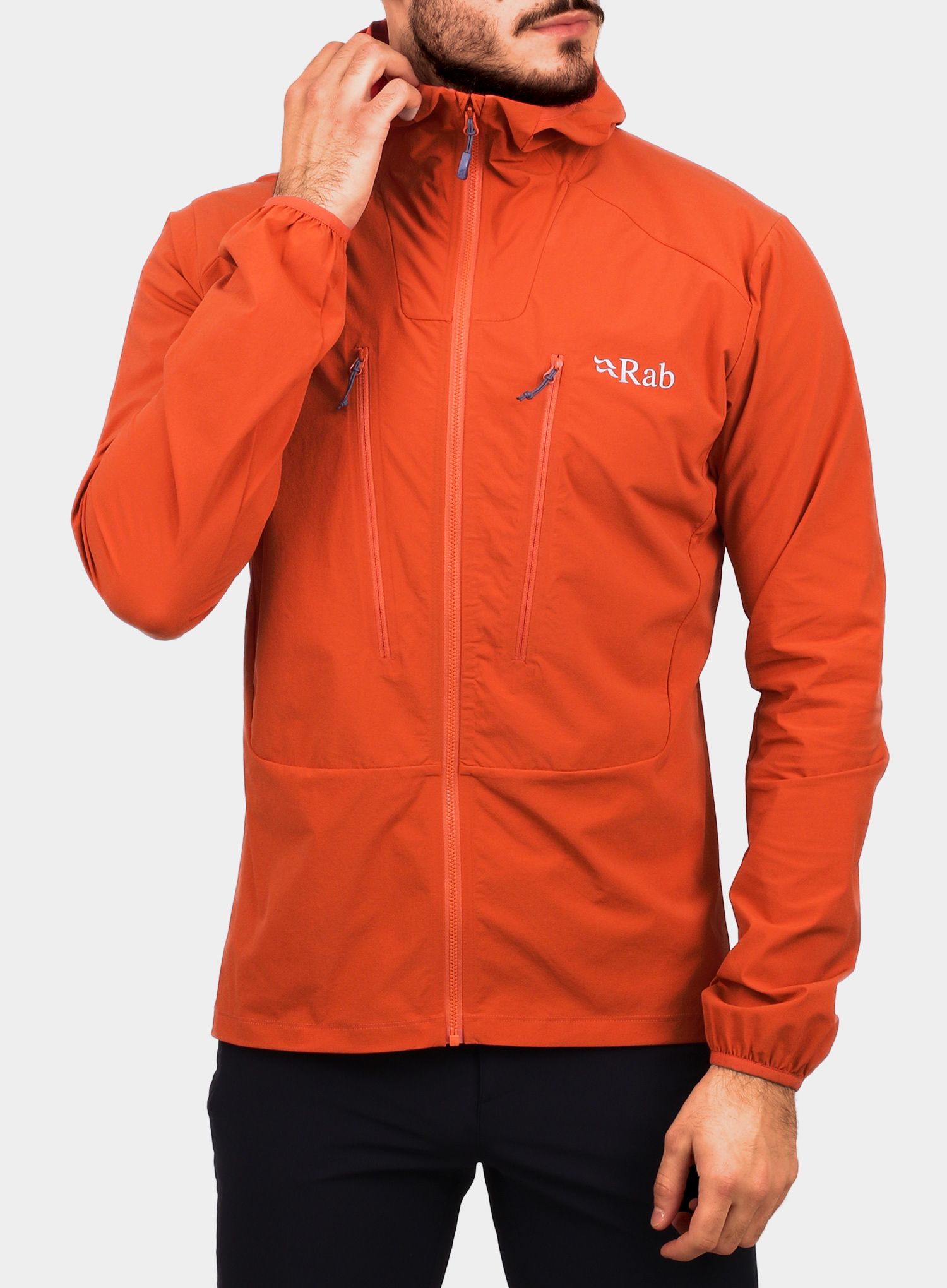 Softshell jakna Rab Borealis Jacket - firecracker