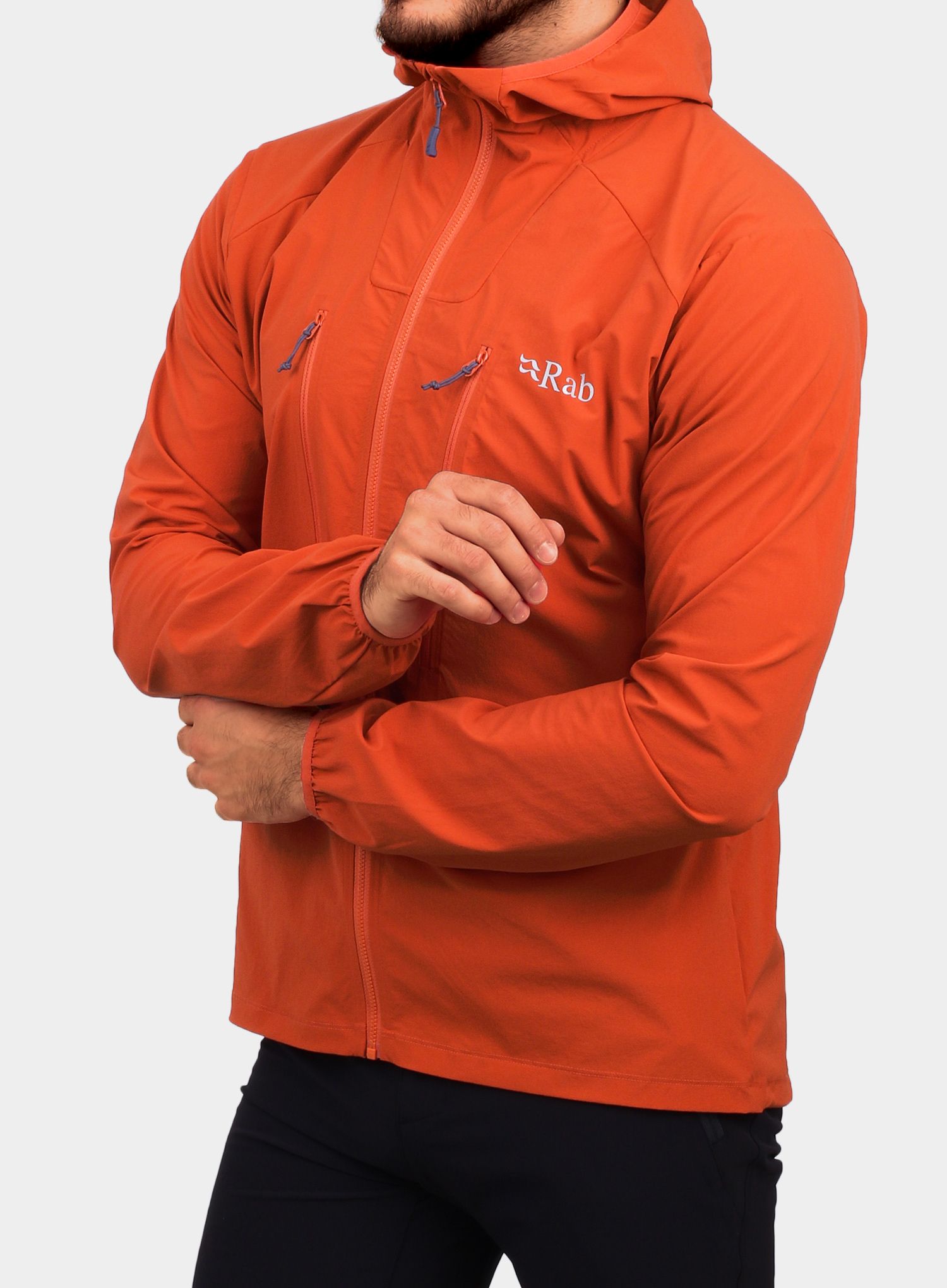 Softshell jakna Rab Borealis Jacket - firecracker