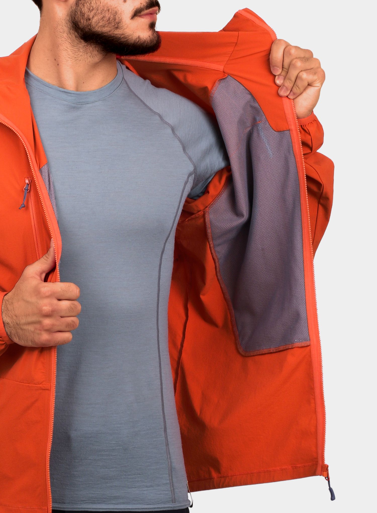 Softshell jakna Rab Borealis Jacket - firecracker