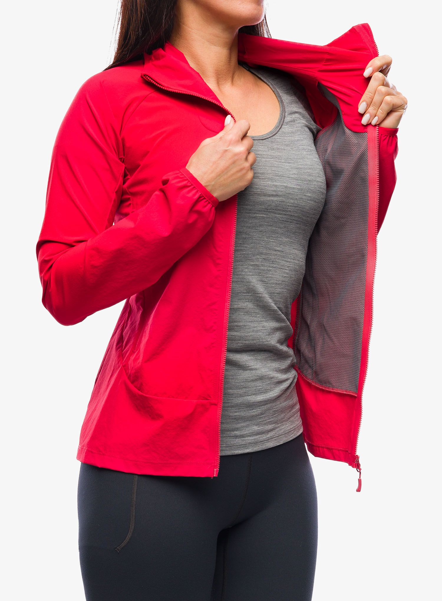 Ženska jakna Rab Borealis Jacket - ruby