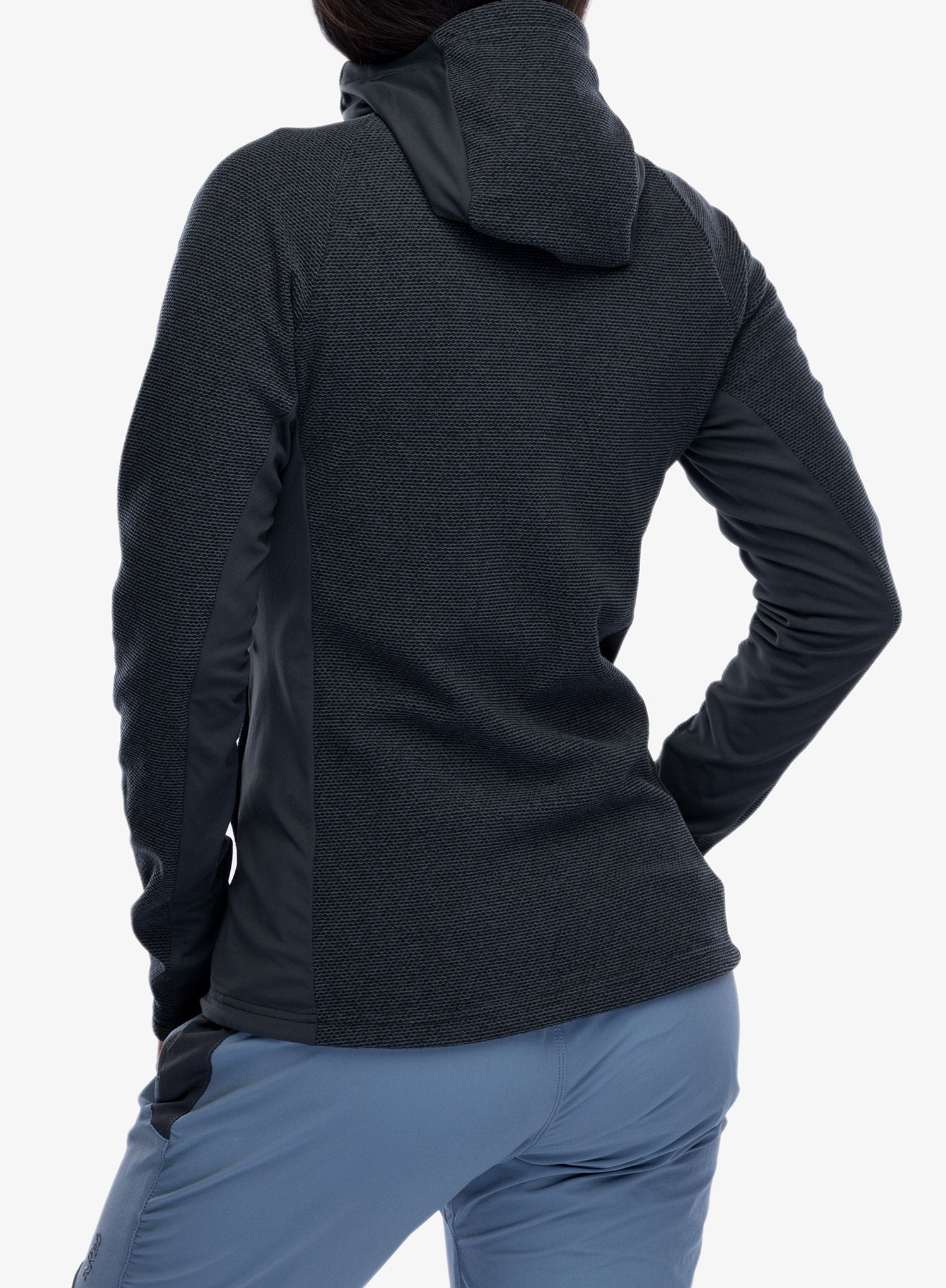 Ženska dukserica od flisa Rab Capacitor Hoody - beluga