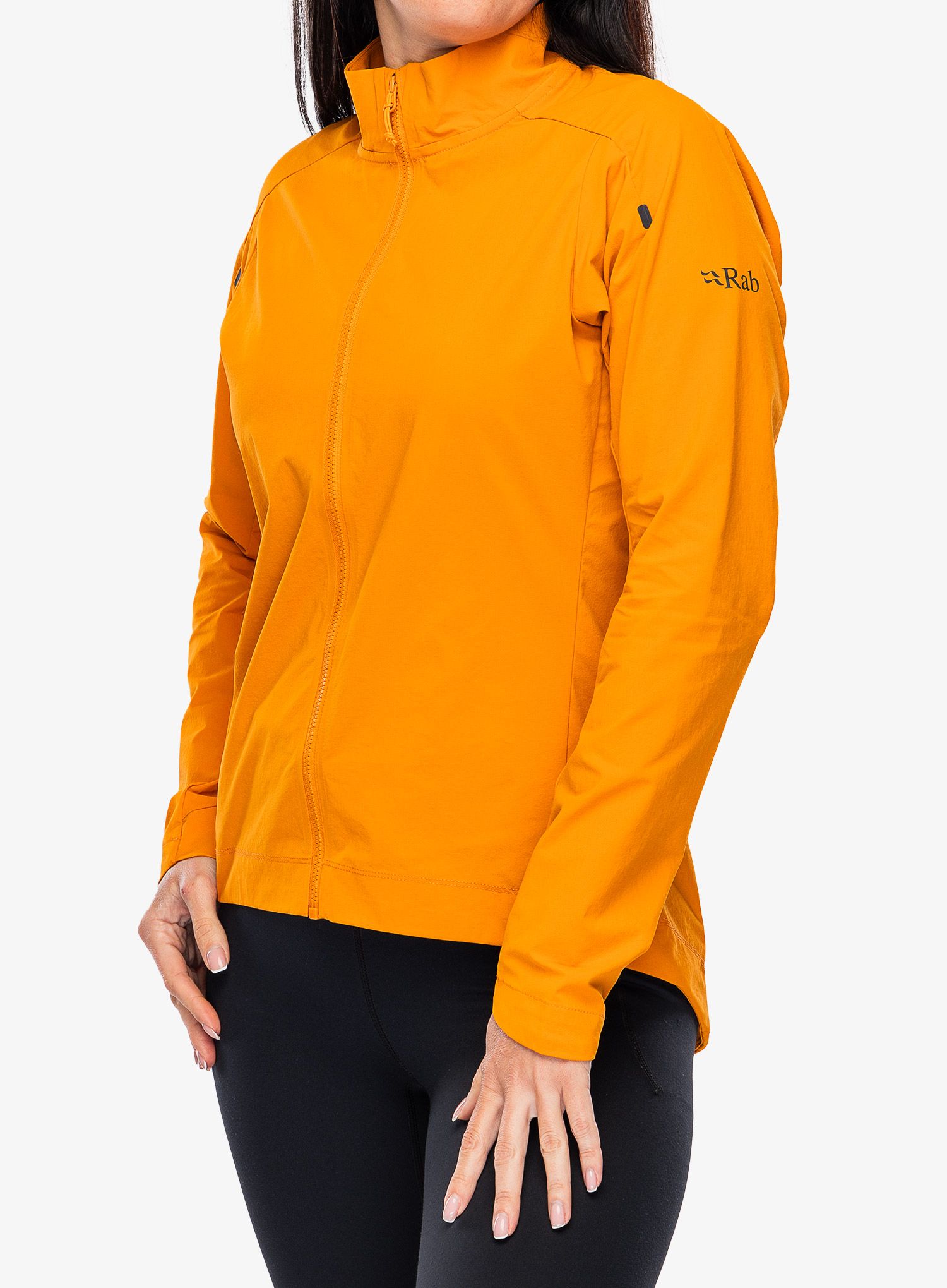 Ženska biciklistička jakna Rab Cinder Borealis Jacket - marmalade
