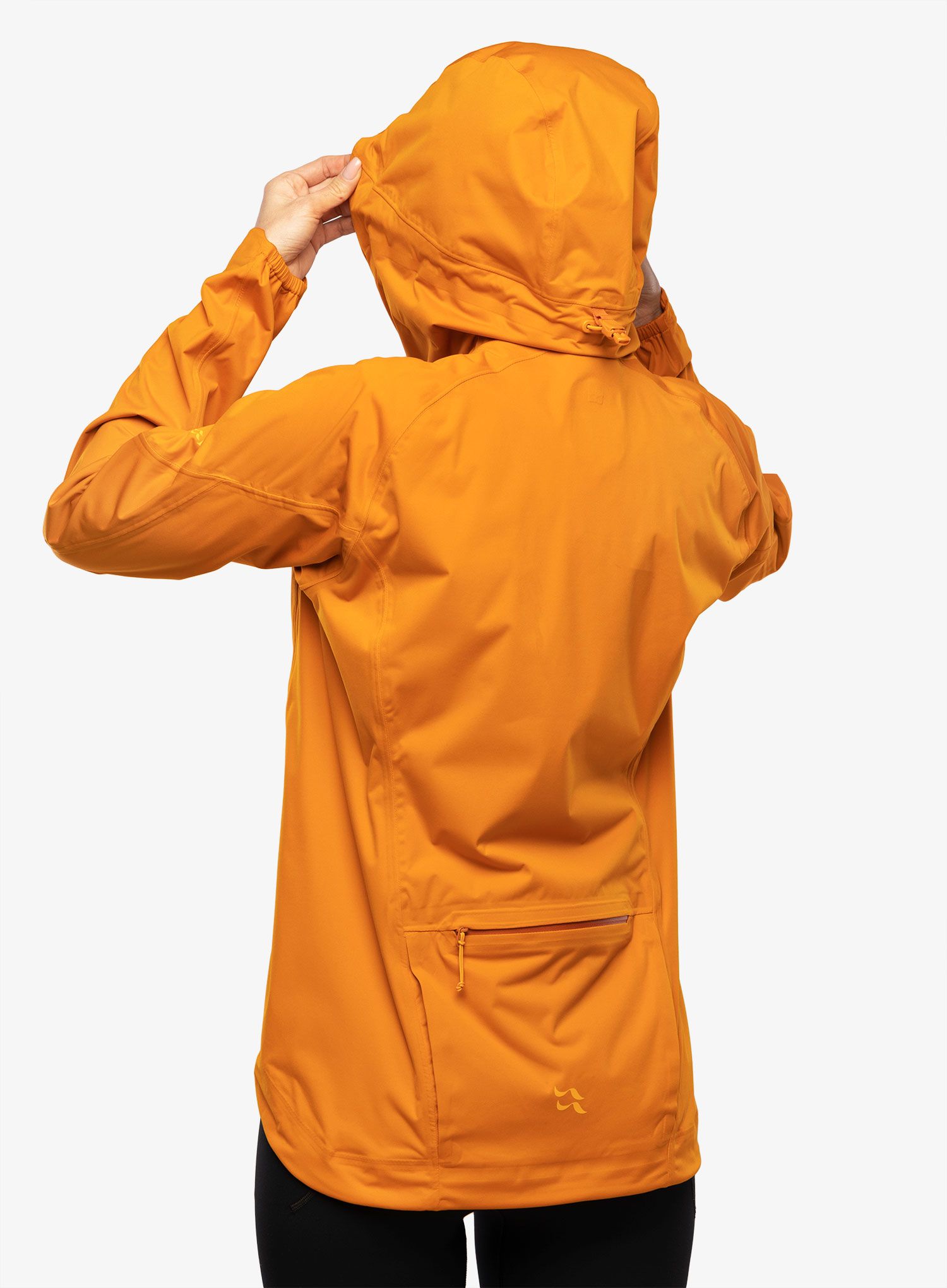 Ženska jakna s membranom Rab Cinder Kinetic Jacket - marmalade