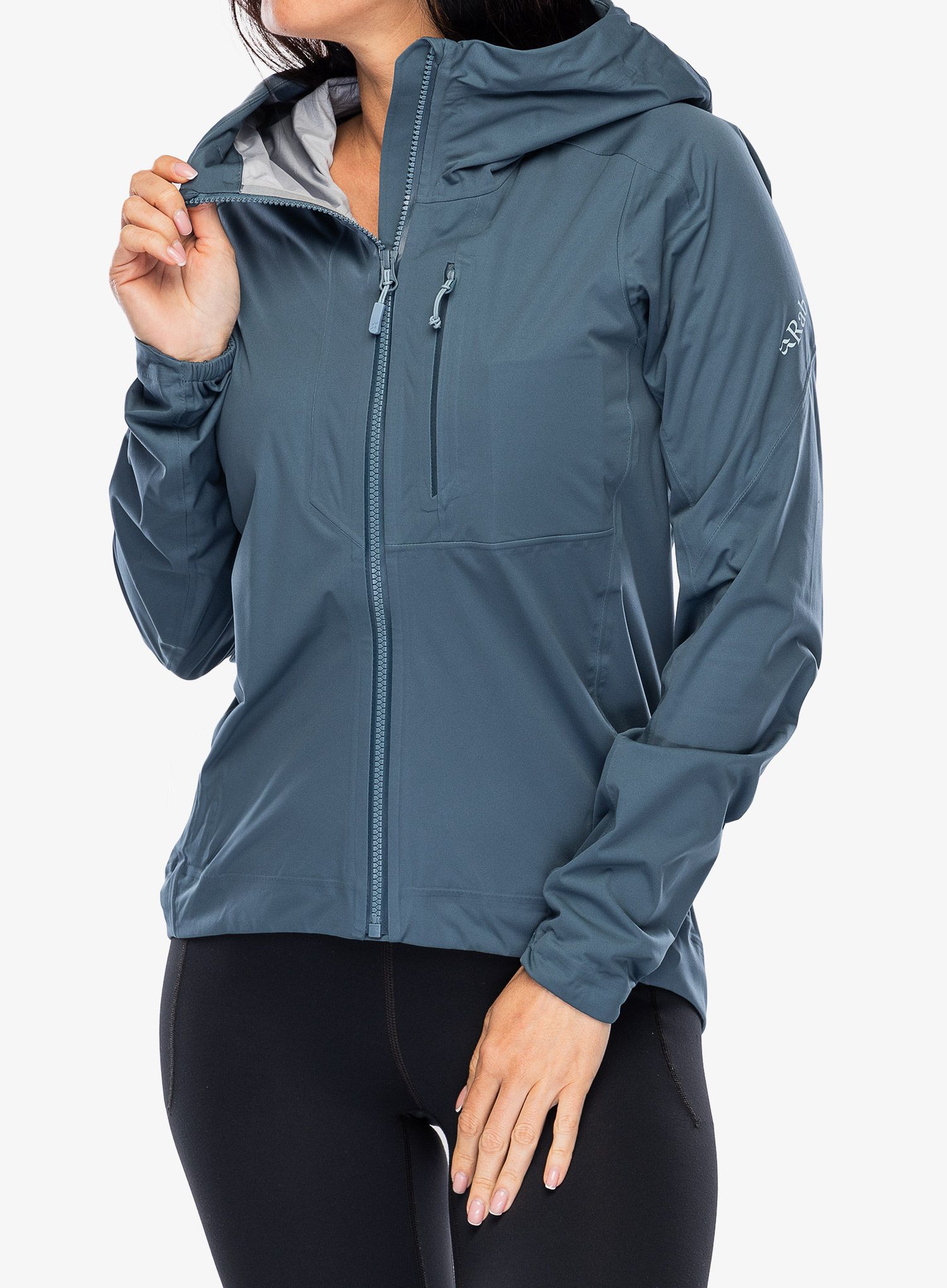 Ženska jakna s membranom Rab Cinder Kinetic Jacket - orion blue