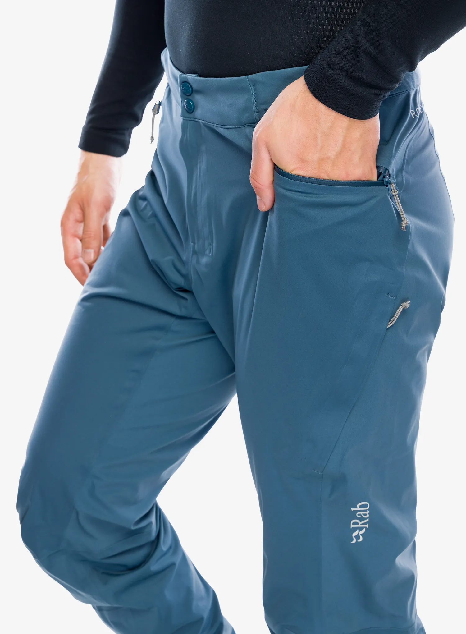 Biciklističke hlače Rab Cinder Kinetic Pants - orion blue