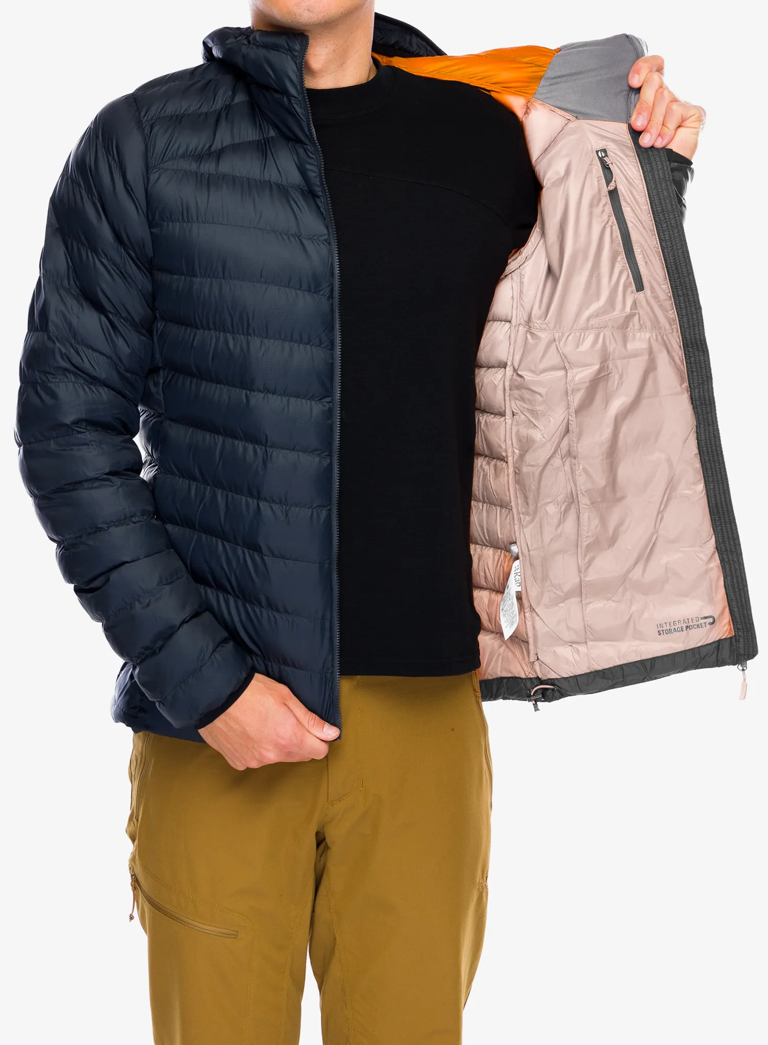 Jakna s postavom Rab Cirrus Alpine - beluga