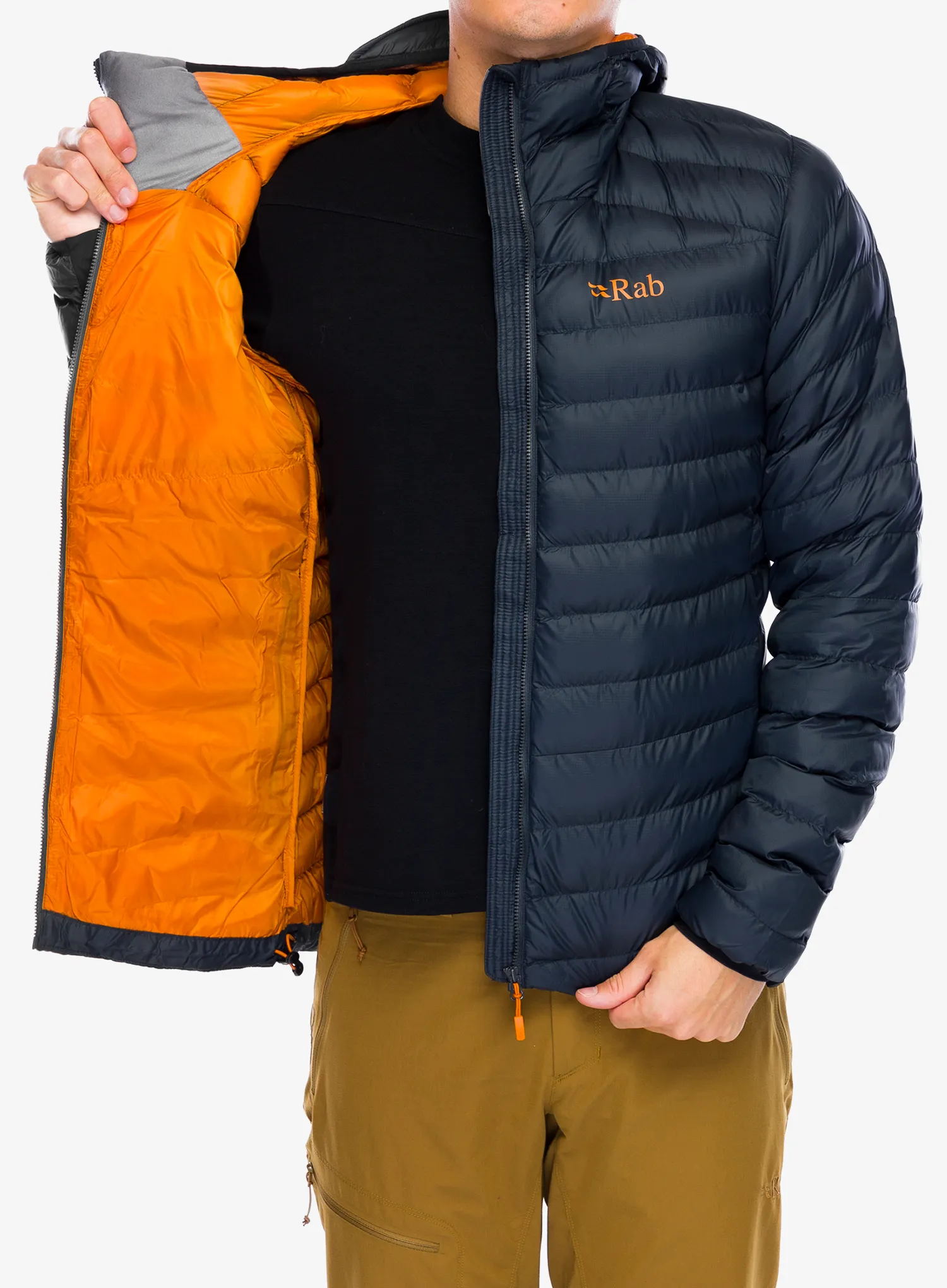Jakna s postavom Rab Cirrus Alpine - beluga