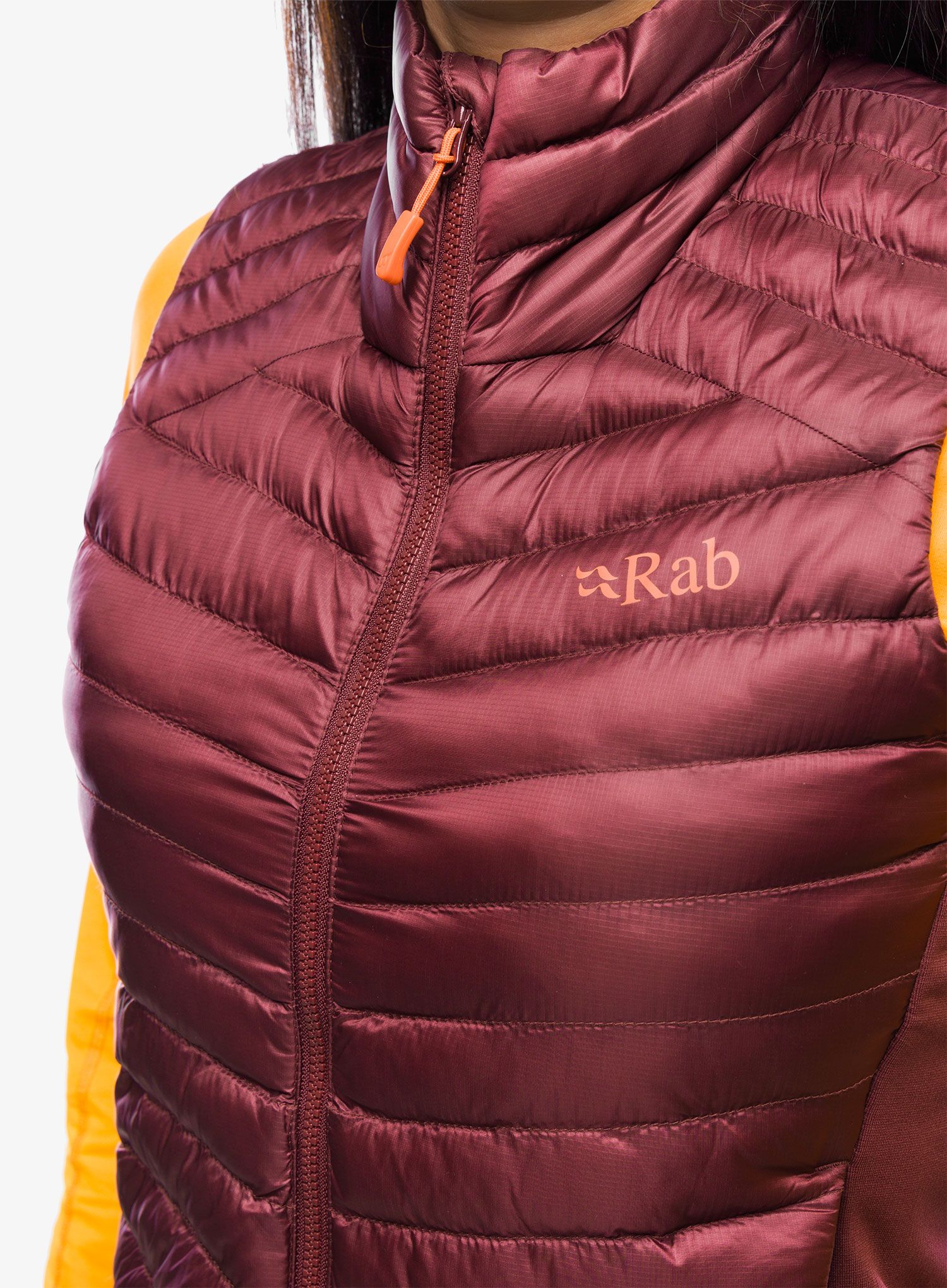 Ženski prsluk Rab Cirrus Flex 2.0 Vest - deep heather