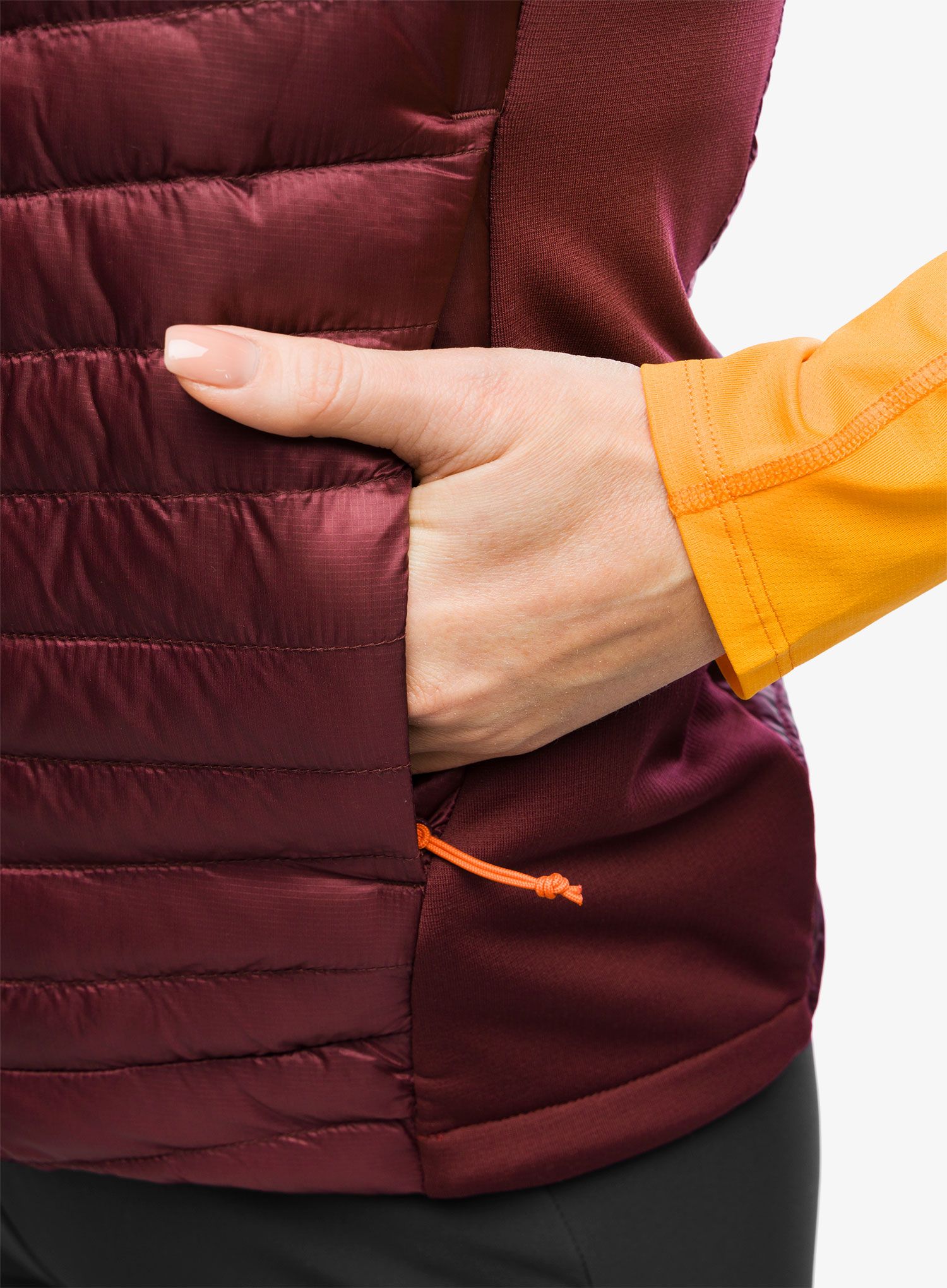 Ženski prsluk Rab Cirrus Flex 2.0 Vest - deep heather