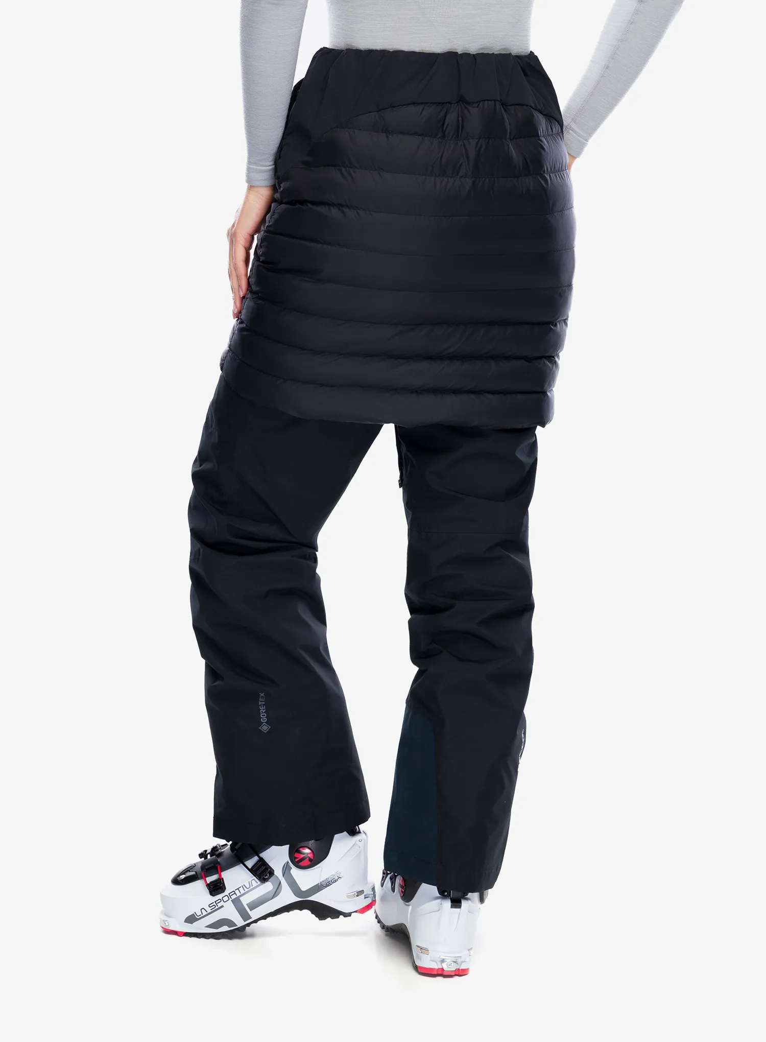 Suknja s postavom Rab Cirrus Skirt - black/graphene