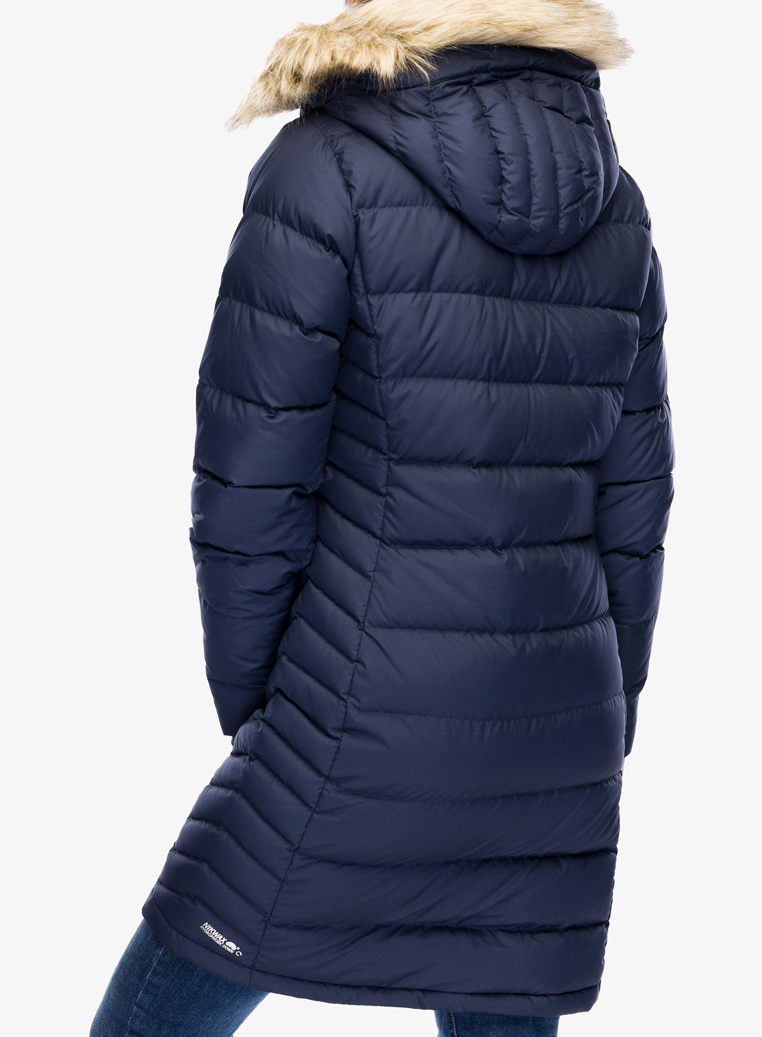 Ženski kaput Rab Deep Cover Parka - deep denim