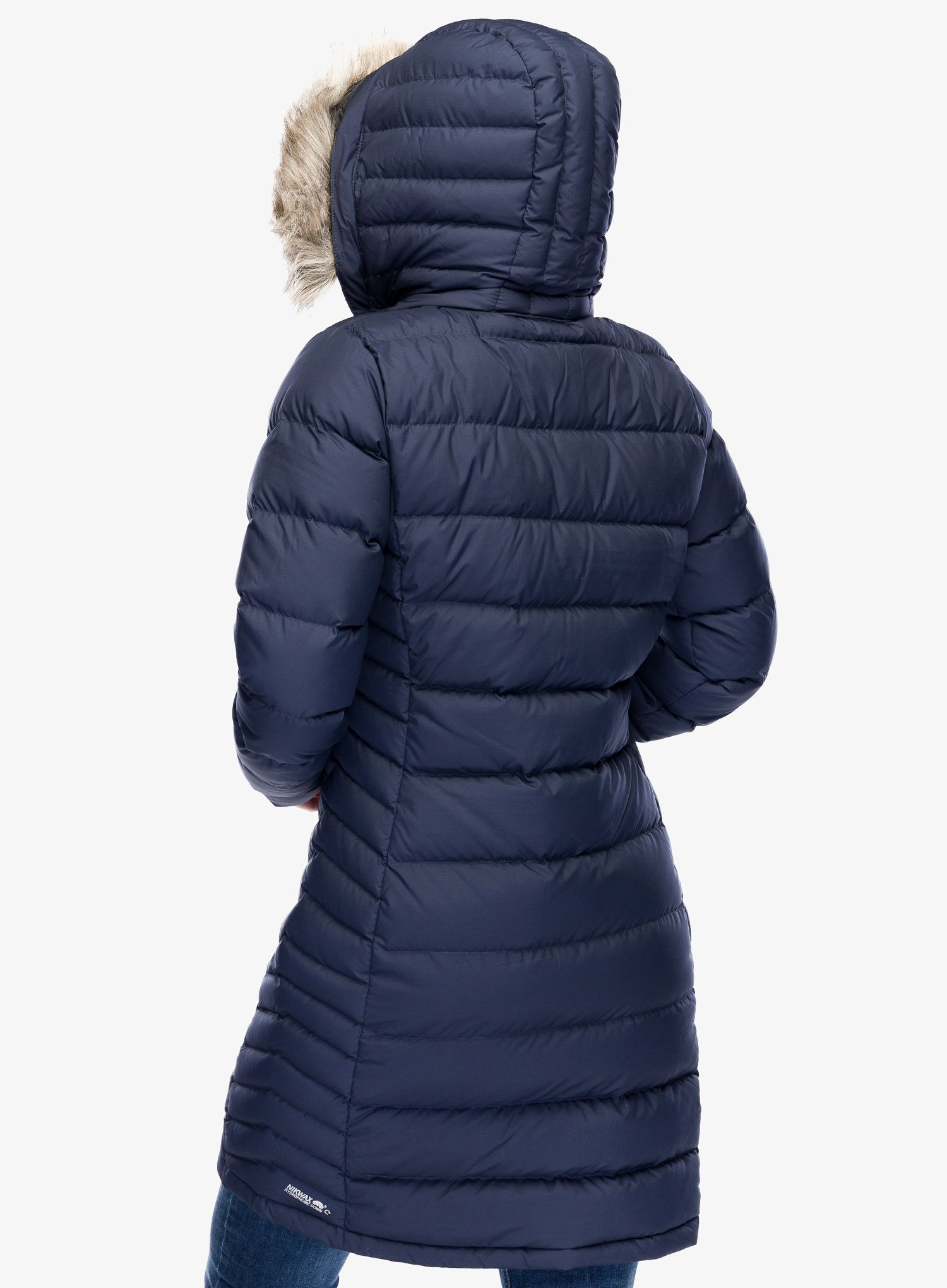 Ženski kaput Rab Deep Cover Parka - deep denim