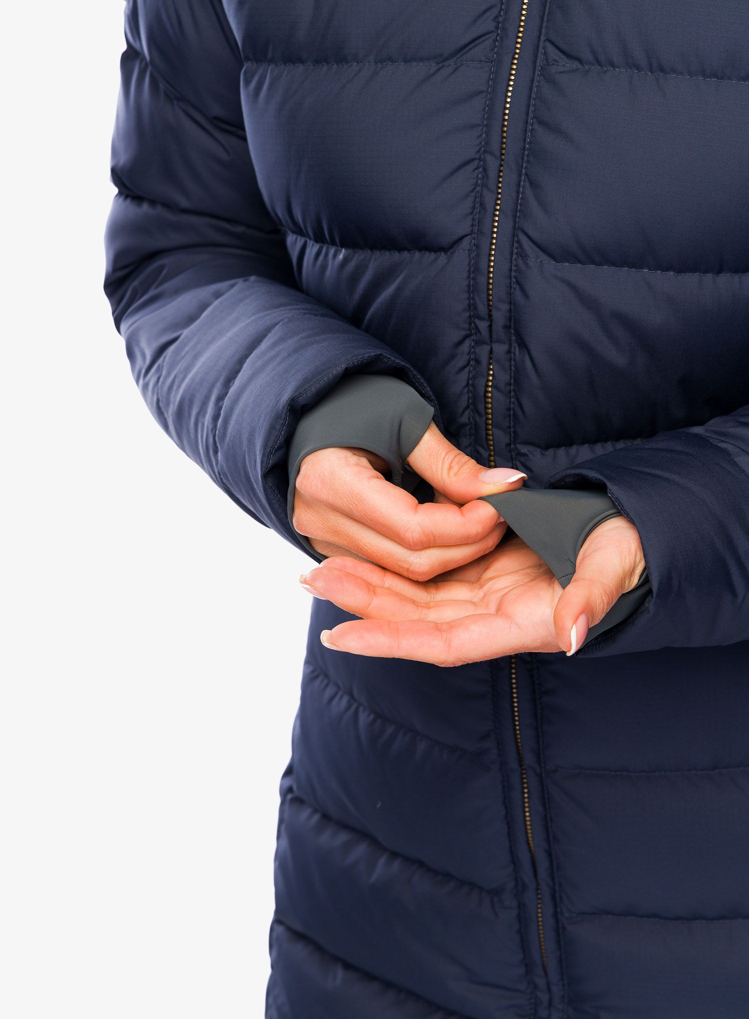 Ženski kaput Rab Deep Cover Parka - deep denim
