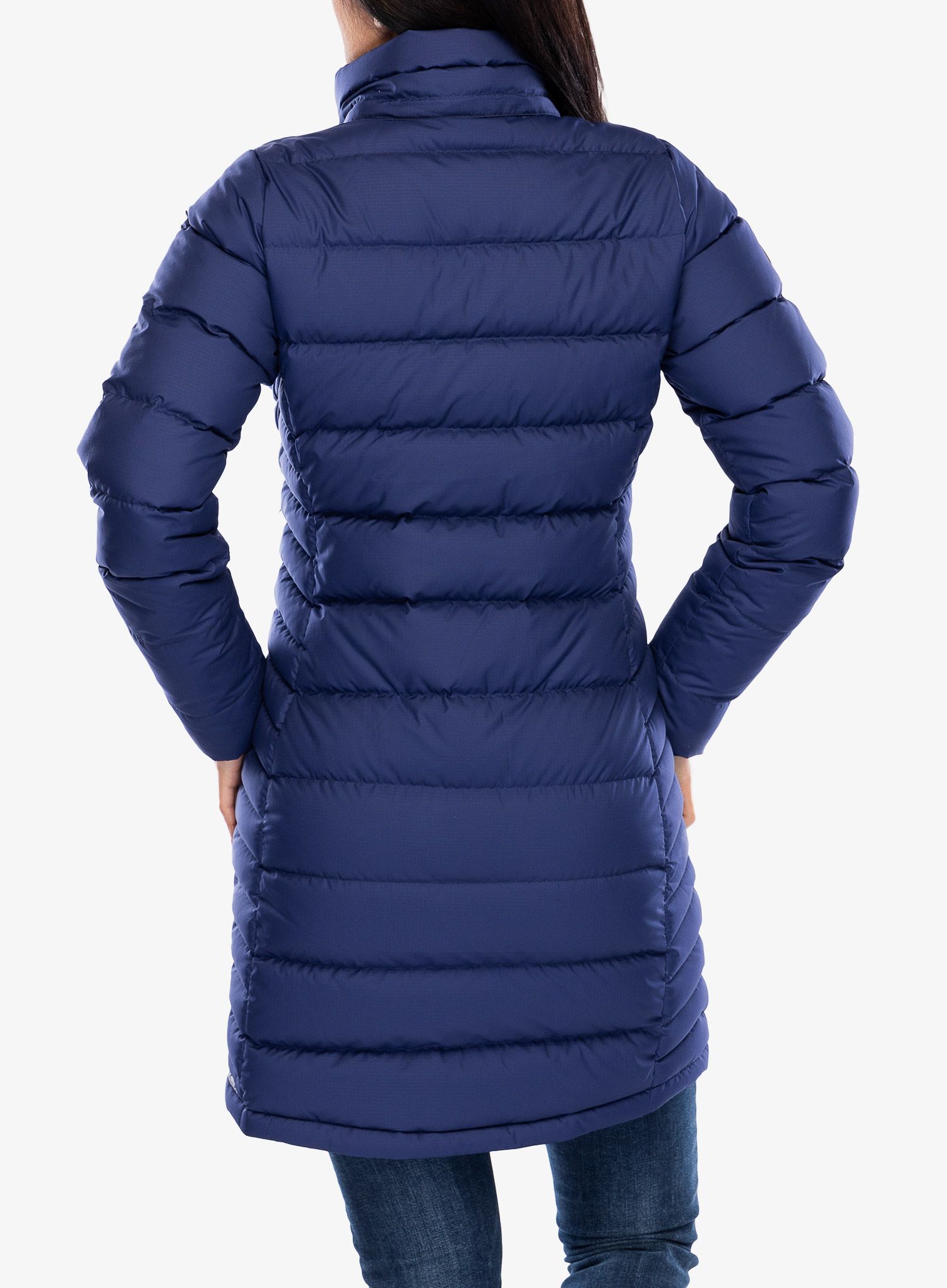 Ženski perjani kaput Rab Deep Cover Parka - patriot blue