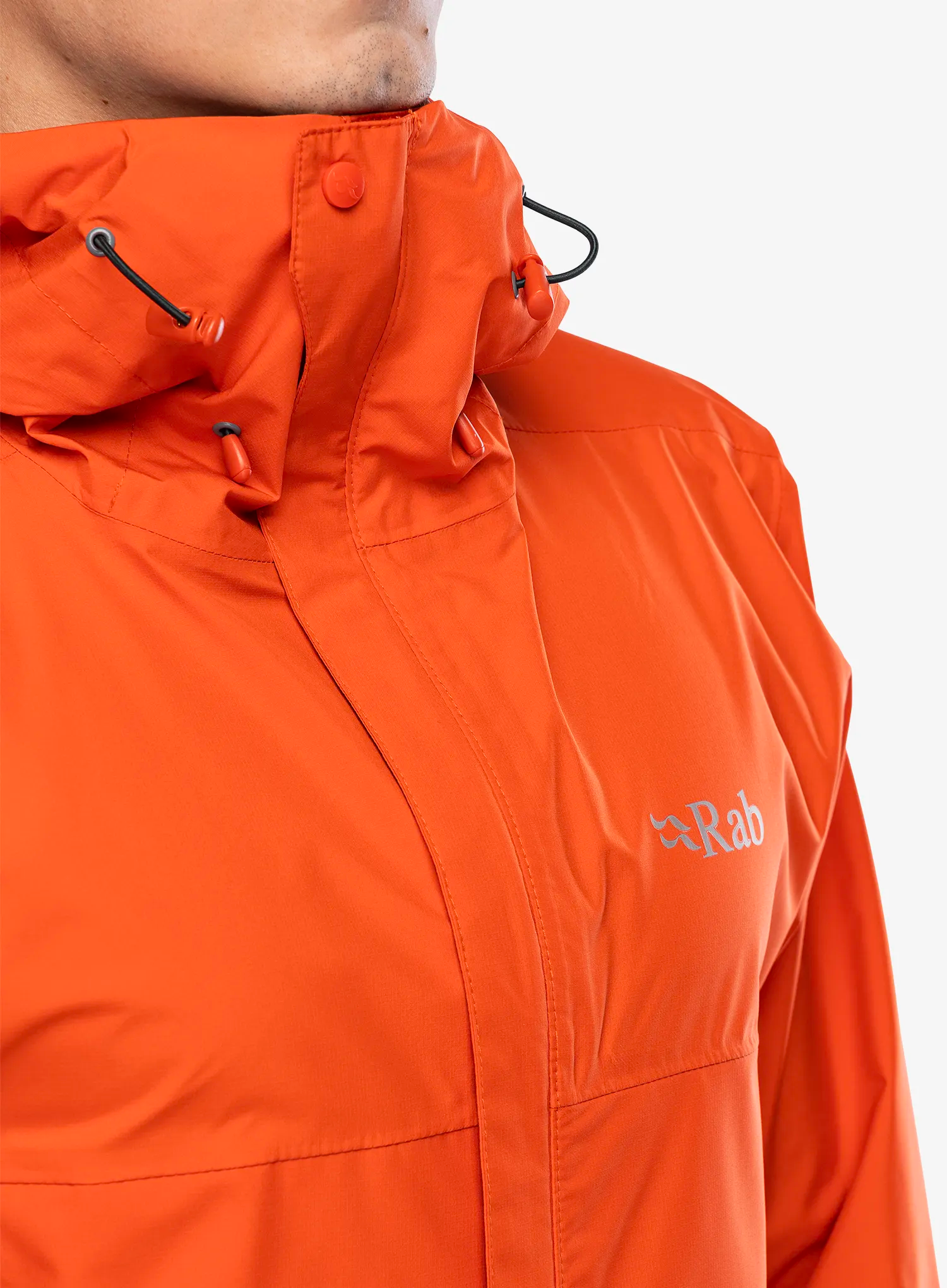 Kišna jakna Rab Downpour Eco Jacket - firecracker