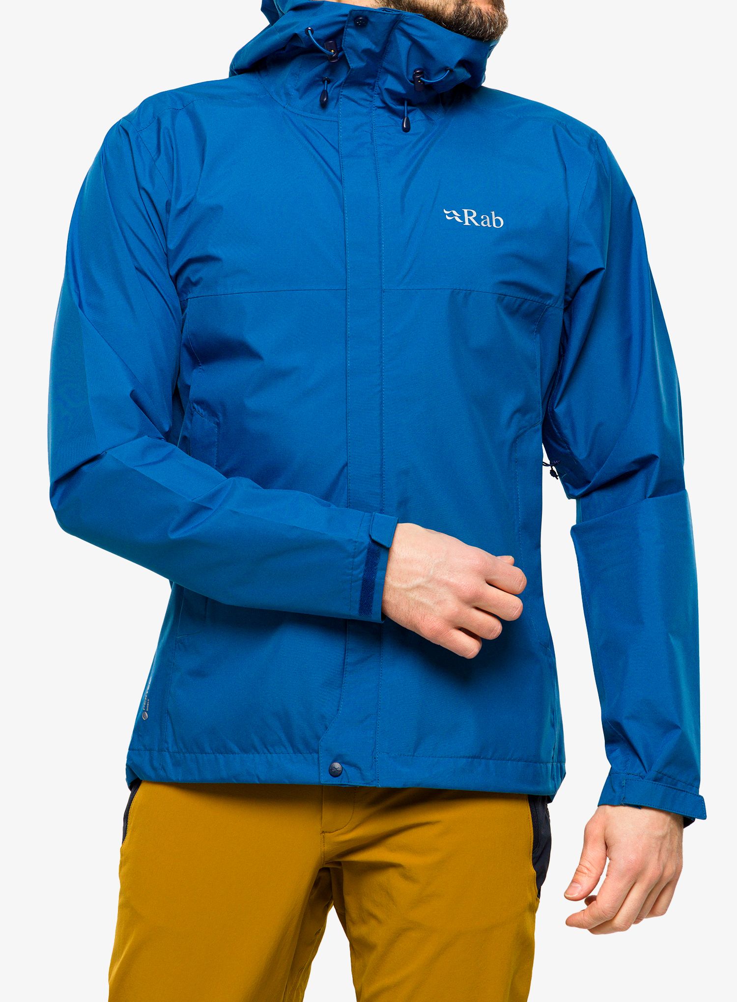 Kišna jakna Rab Downpour Eco Jacket - denim