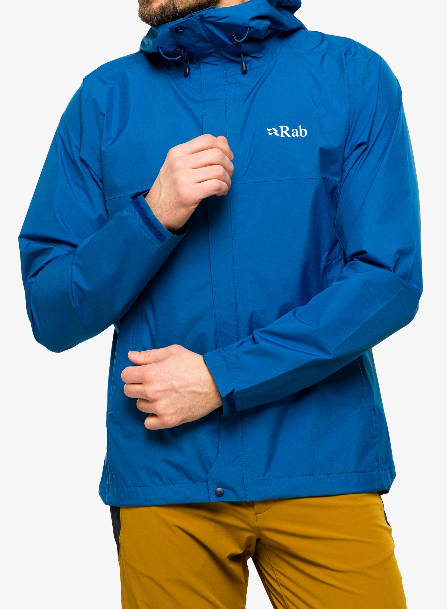Kišna jakna Rab Downpour Eco Jacket - denim