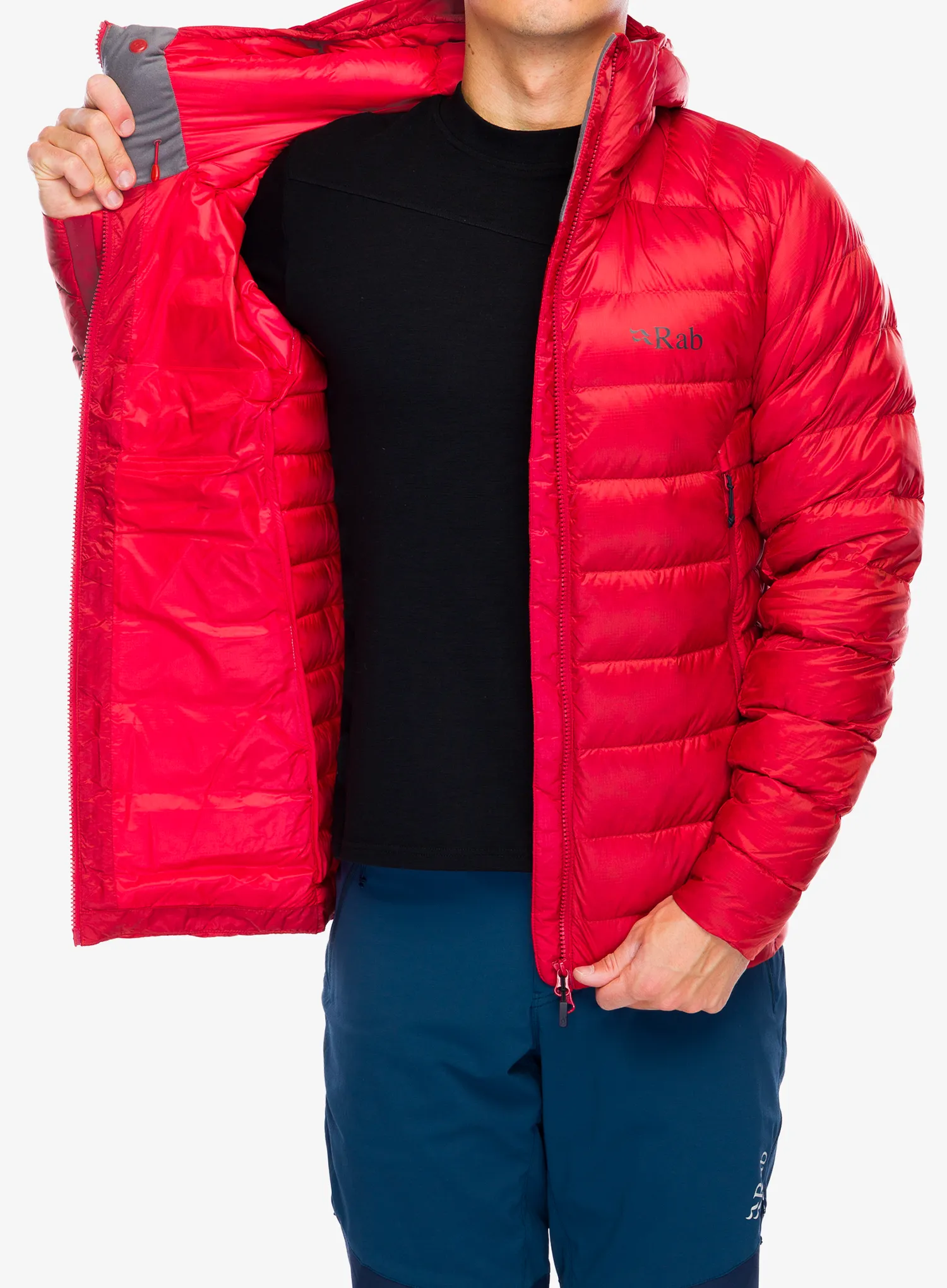 Pernata jakna Rab Electron Pro Jacket - tuscan red