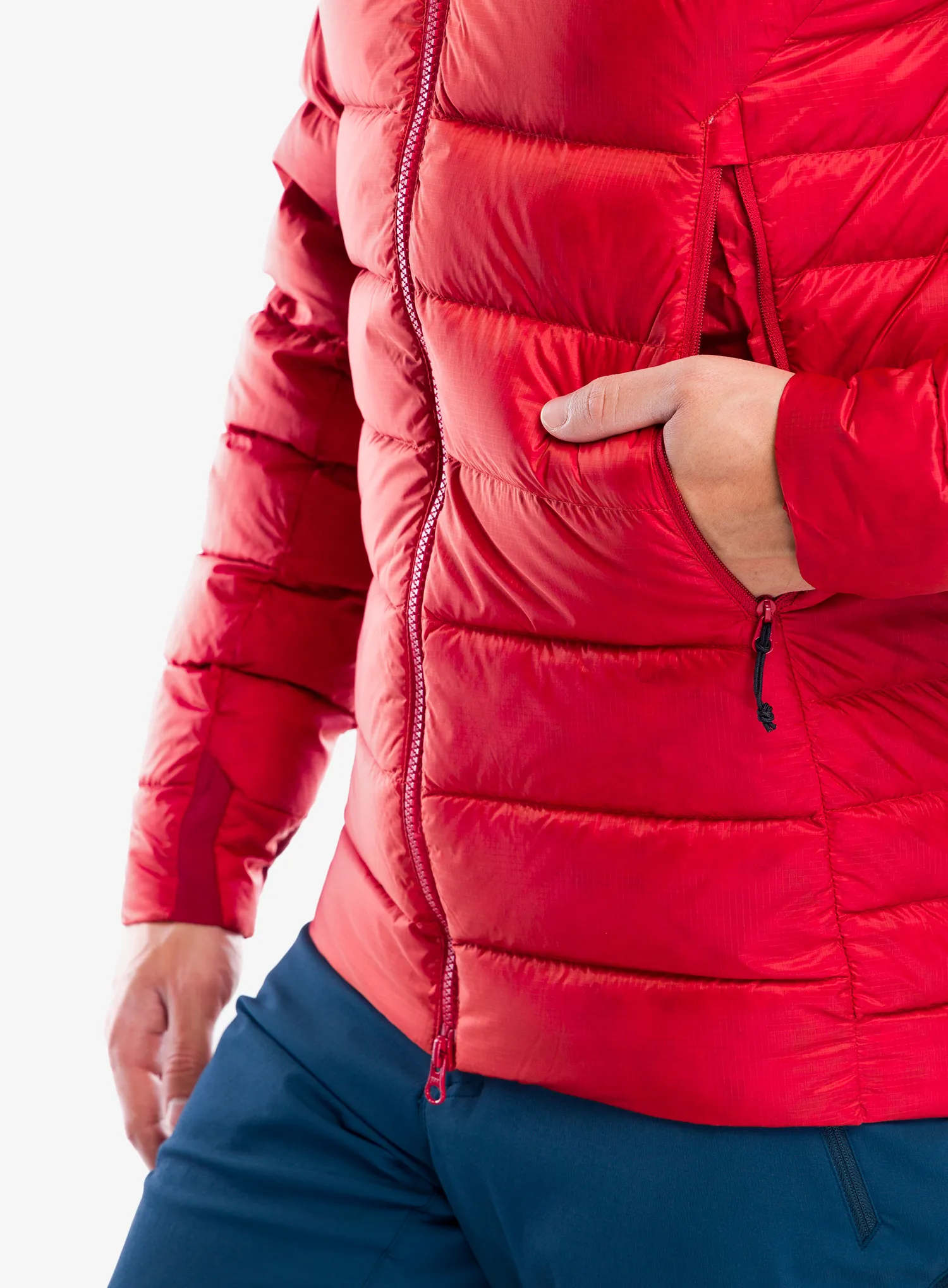 Pernata jakna Rab Electron Pro Jacket - tuscan red