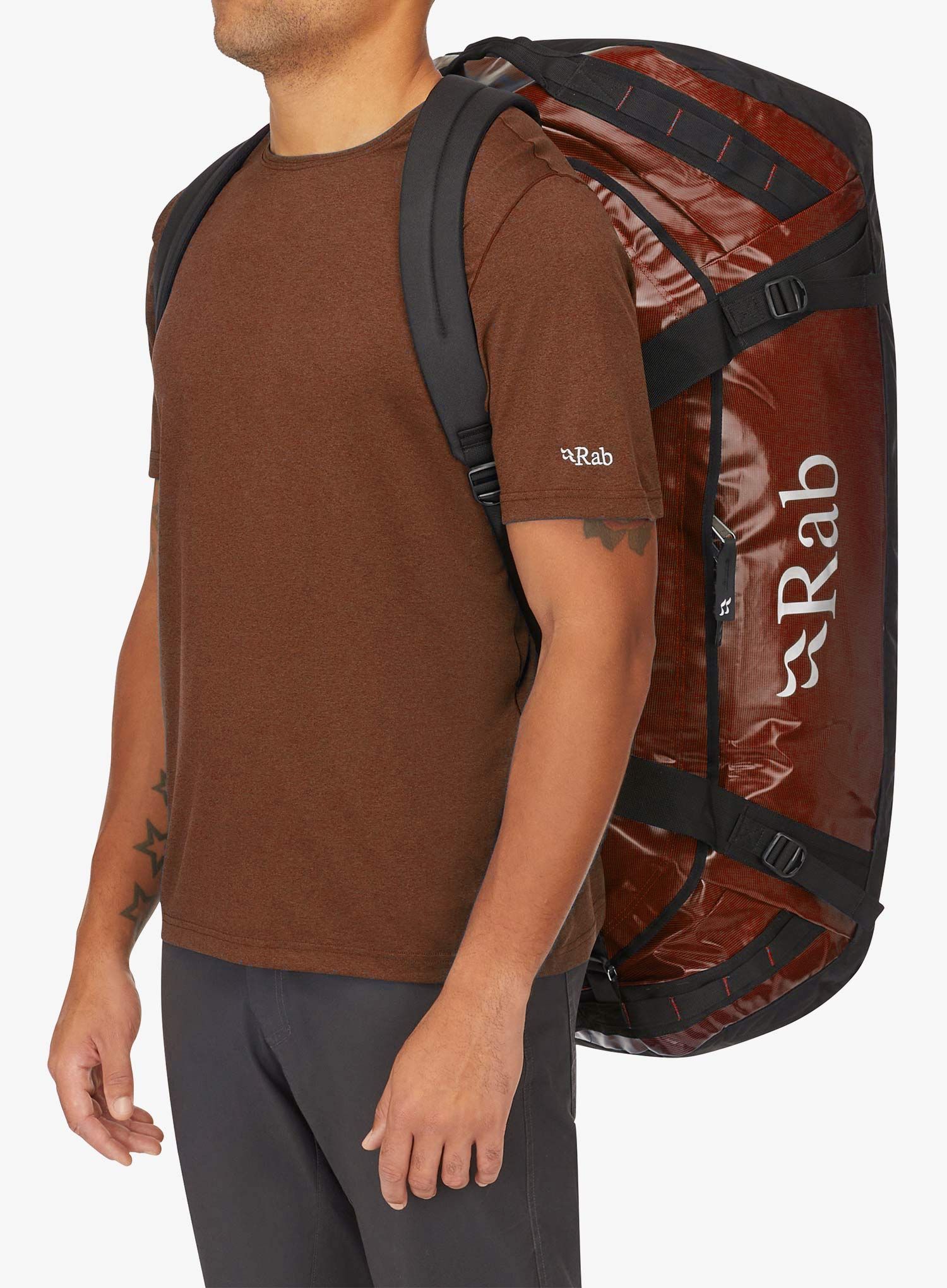 Putna torba Rab Expedition Kitbag II 120 - red clay
