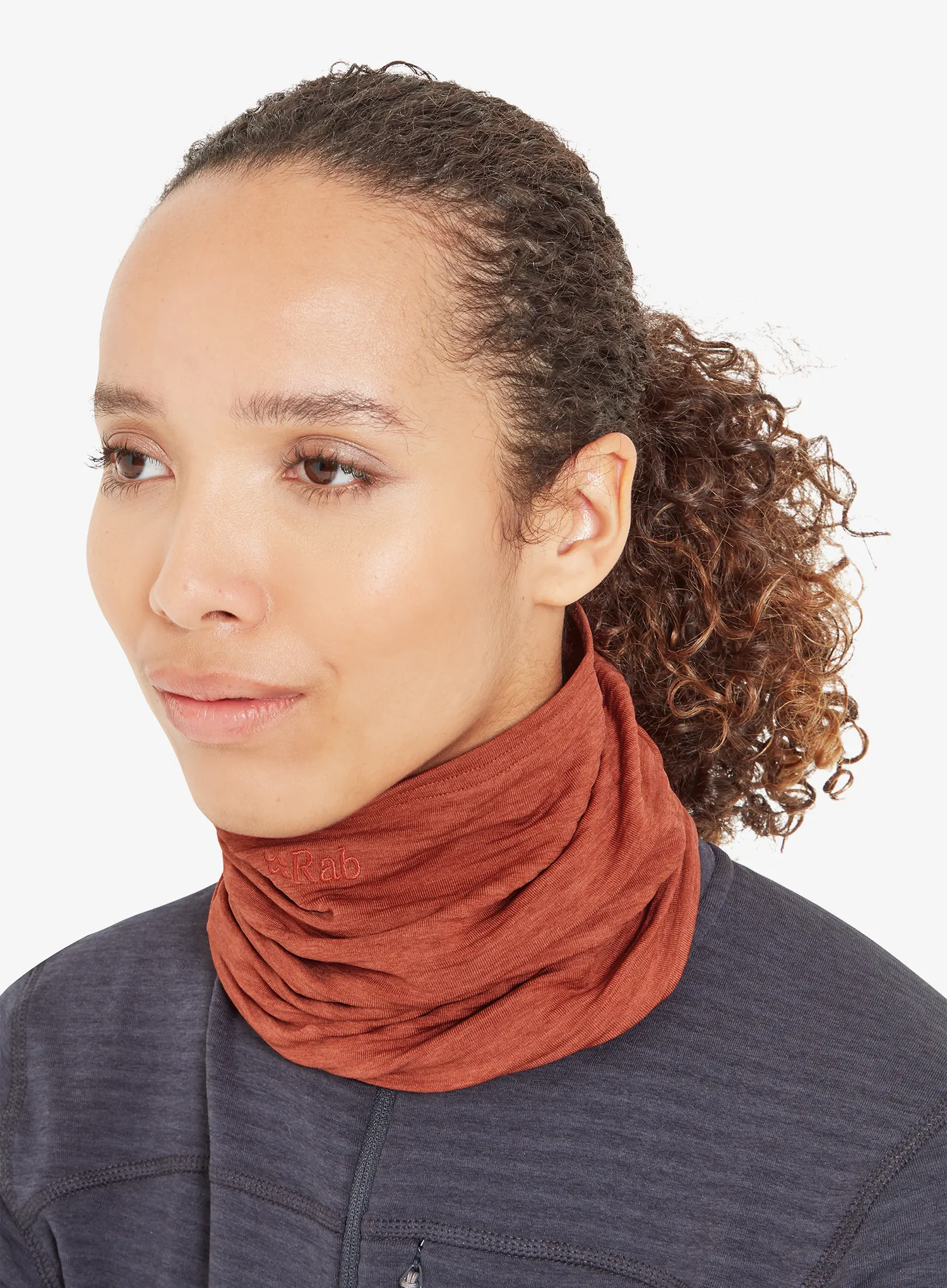 Grijač za vrat Rab Filament Neck Tube - tuscan red