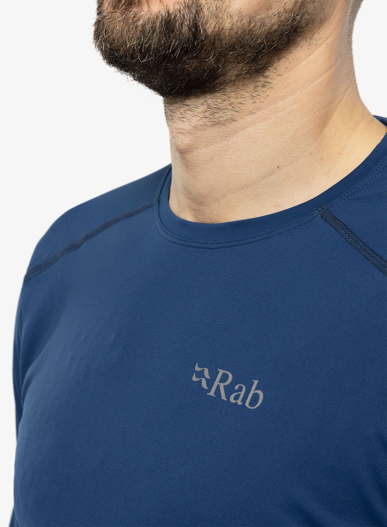 Termoaktivna dukserica Rab Force LS Tee - nightfall blue