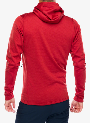 Majica s kapuljačom Rab Graviton Hoody - tuscan red