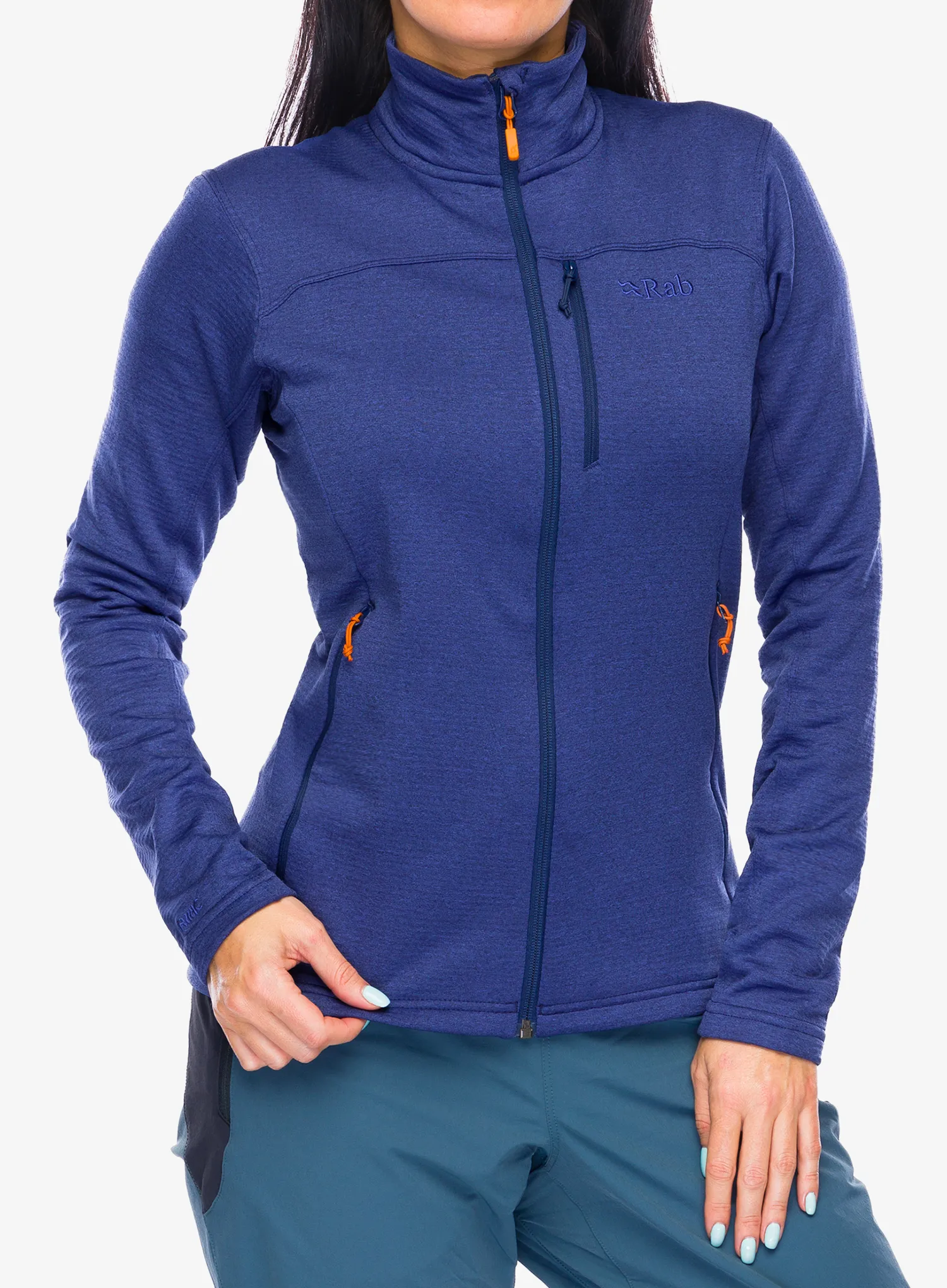 Ženska dukserica na otkopčavanje Rab Graviton Jacket - patriot blue