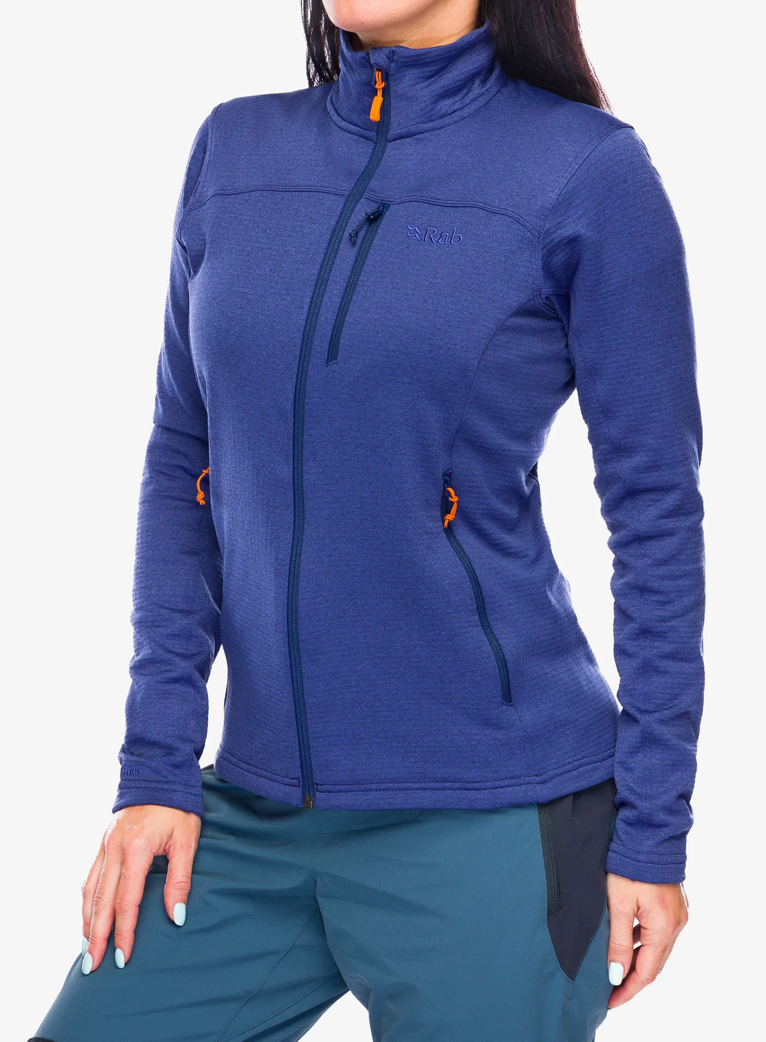 Ženska dukserica na otkopčavanje Rab Graviton Jacket - patriot blue