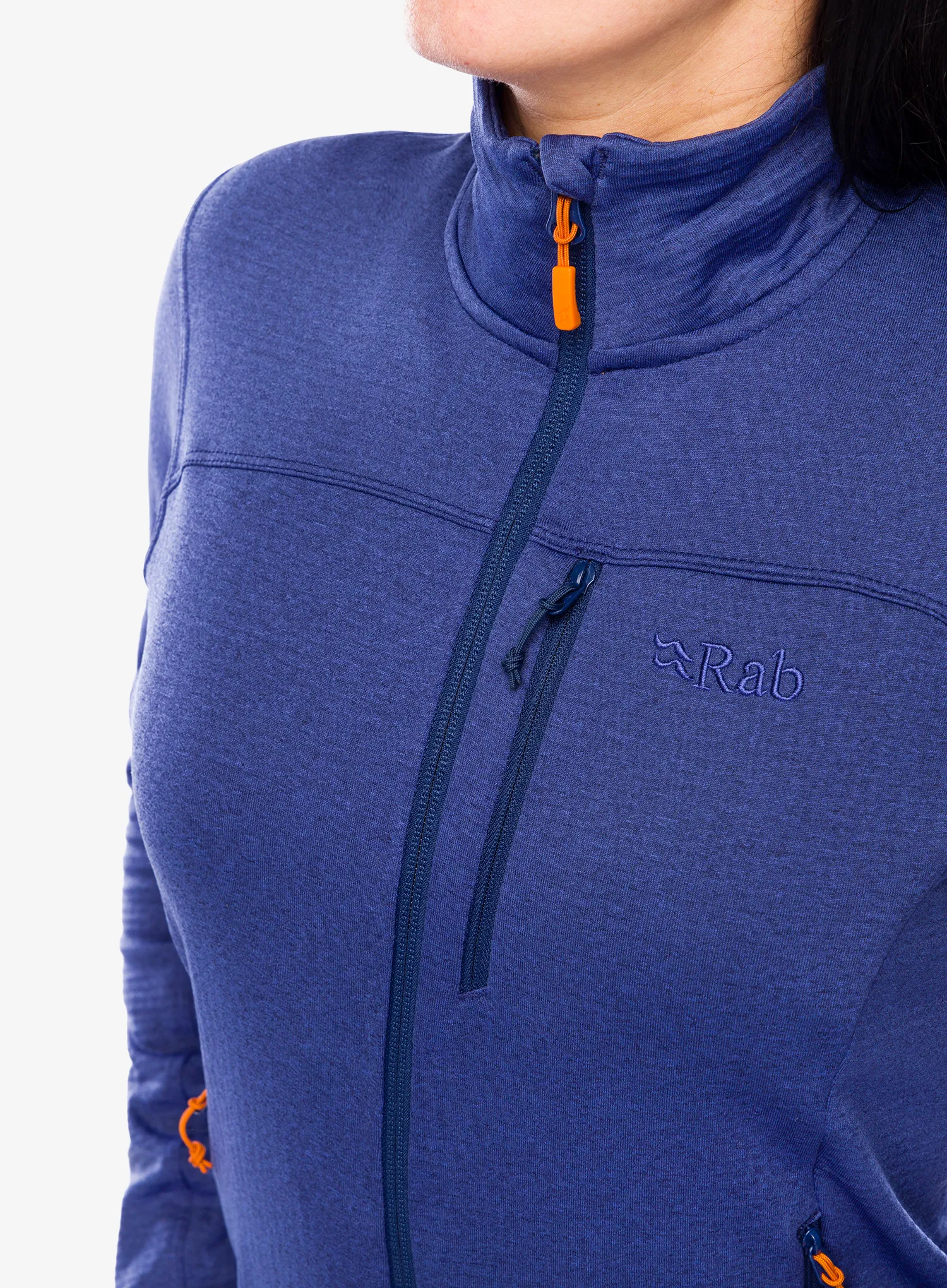 Ženska dukserica na otkopčavanje Rab Graviton Jacket - patriot blue