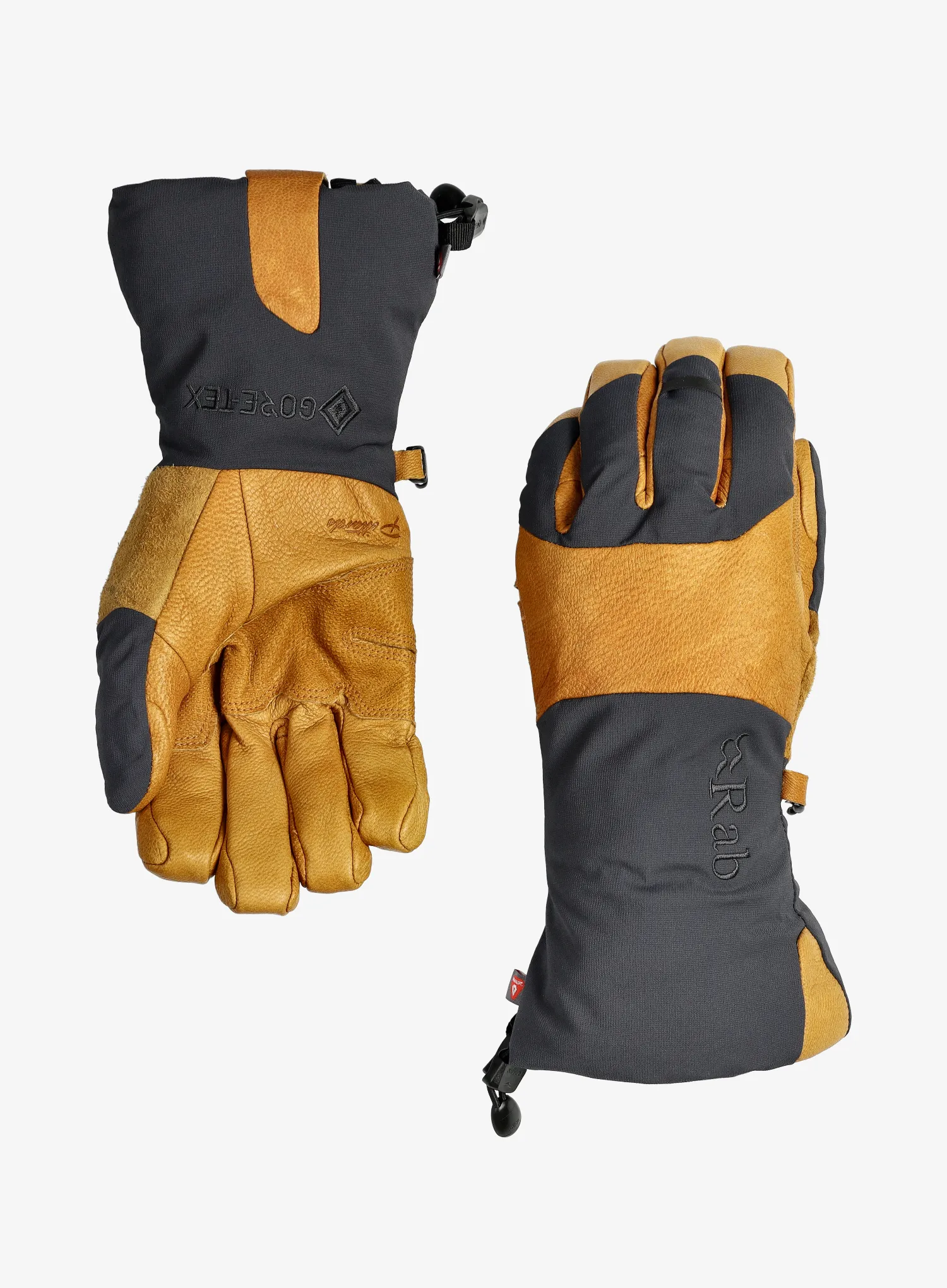 Rukavice GORE-TEX Rab Guide 2 GTX Gloves - steel