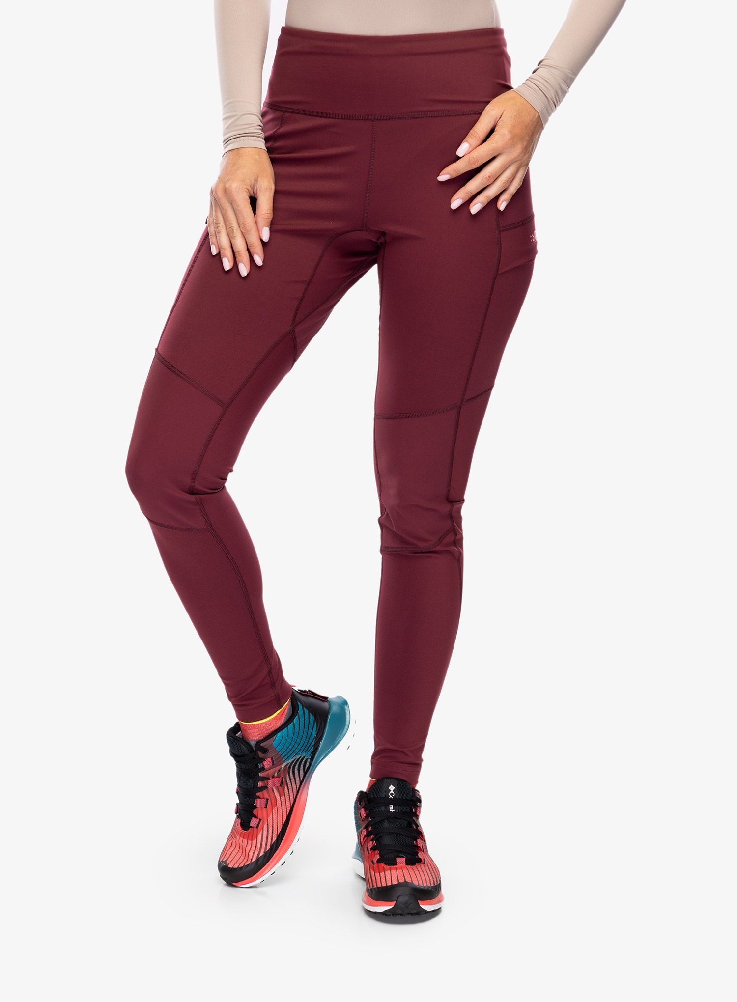 Ženske termo tajice Rab Horizon Tights - deep heather