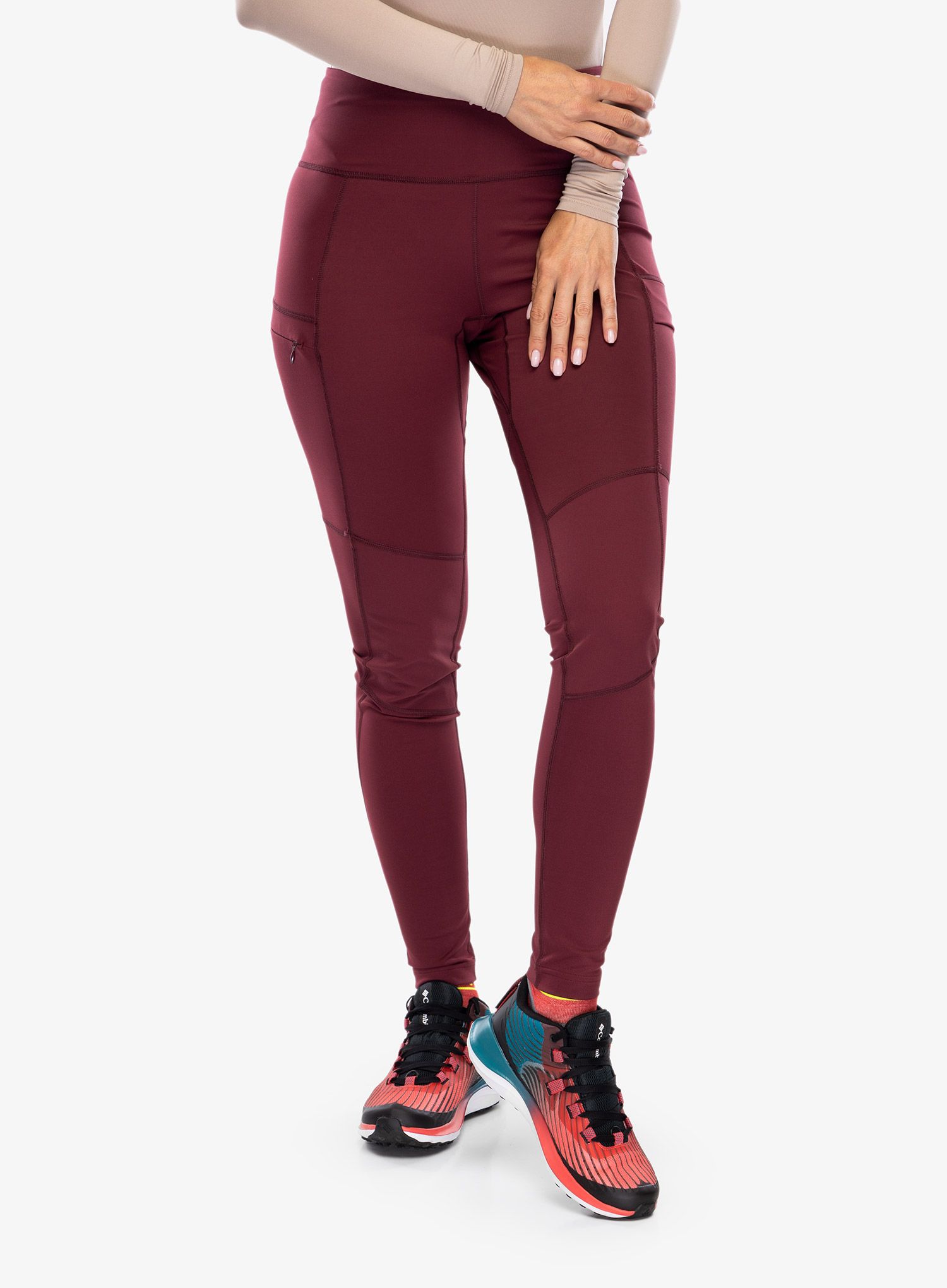 Ženske termo tajice Rab Horizon Tights - deep heather
