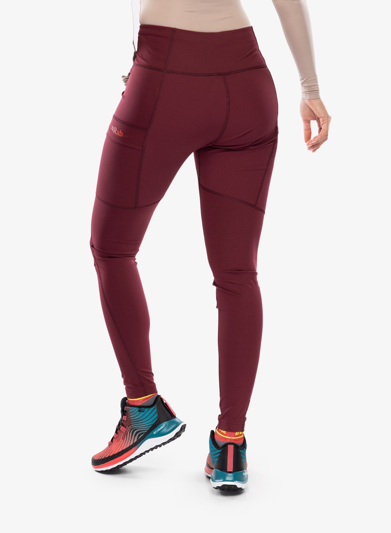Ženske termo tajice Rab Horizon Tights - deep heather