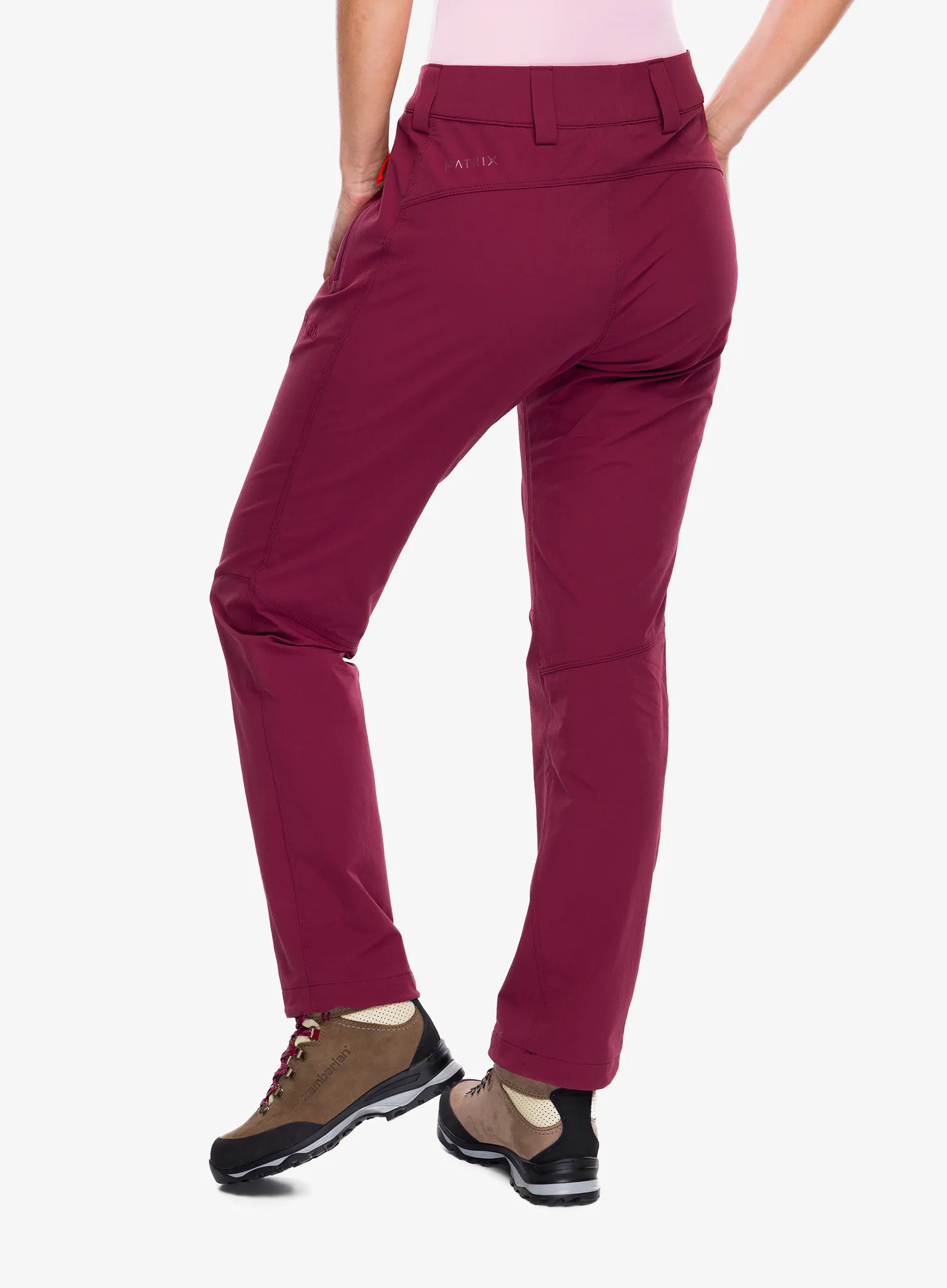 Ženske planinarske hlače Rab Incline Pants - deep heather