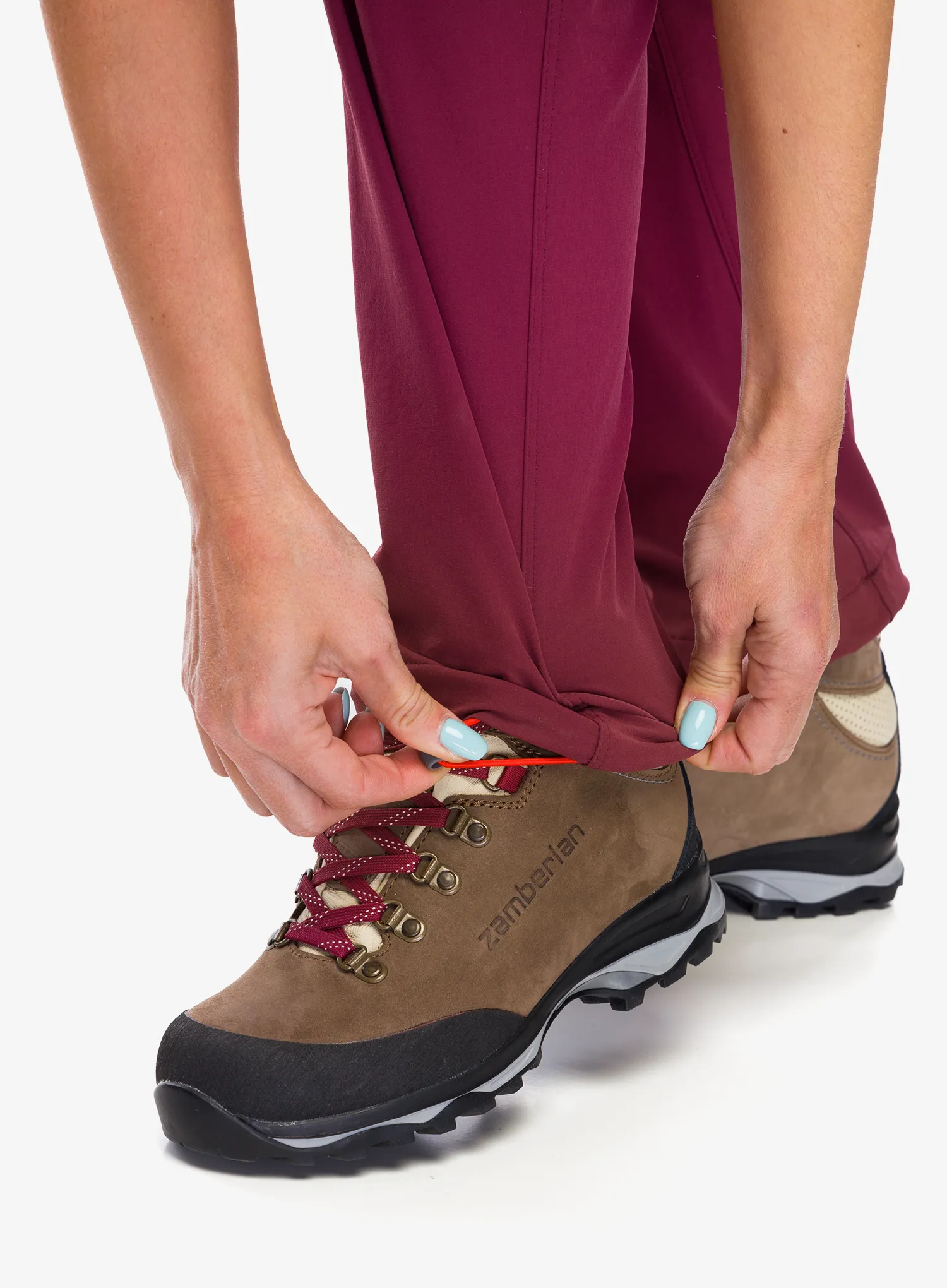 Ženske planinarske hlače Rab Incline Pants - deep heather