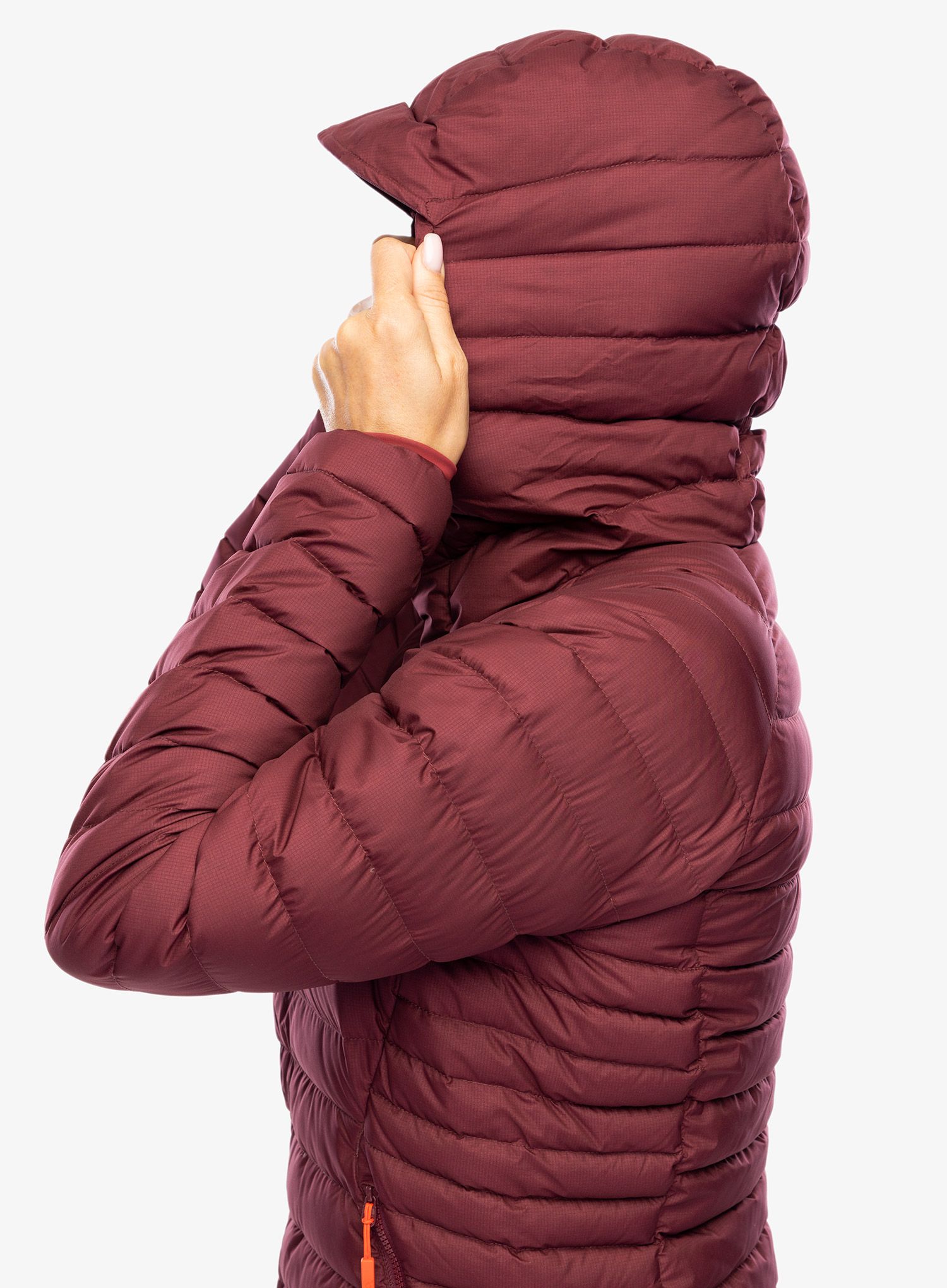 Ženska jakna Rab Infinity Microlight Jacket - deep heather
