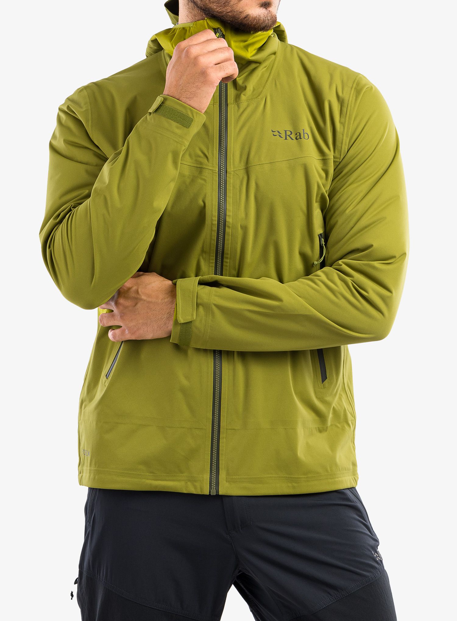 Kišna jakna Rab Kinetic 2.0 Jacket - aspen green
