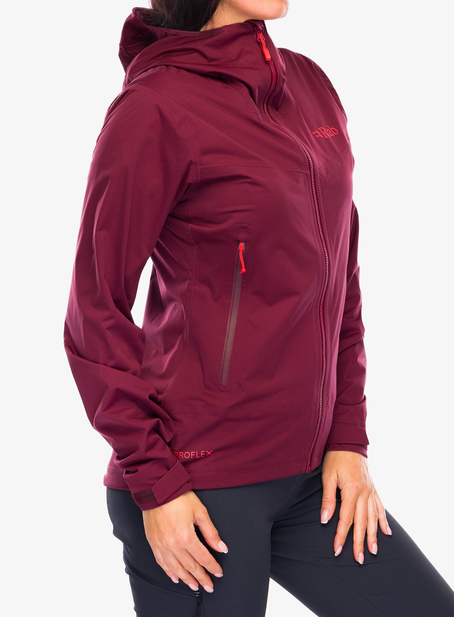 Ženska jakna Rab Kinetic 2.0 Jacket - deep heather