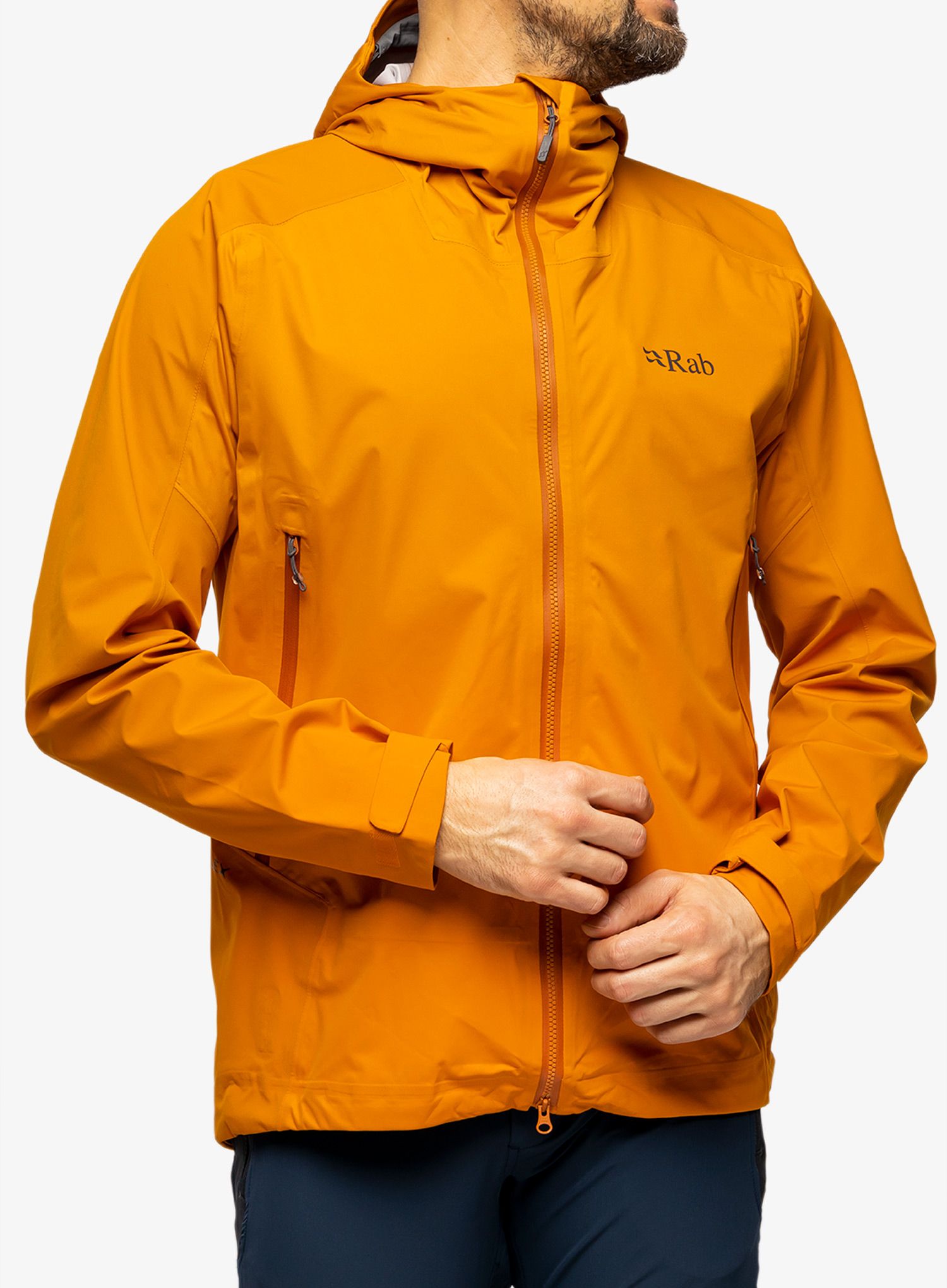 Kišna jakna Rab Kinetic Alpine 2.0 Jacket - marmalade