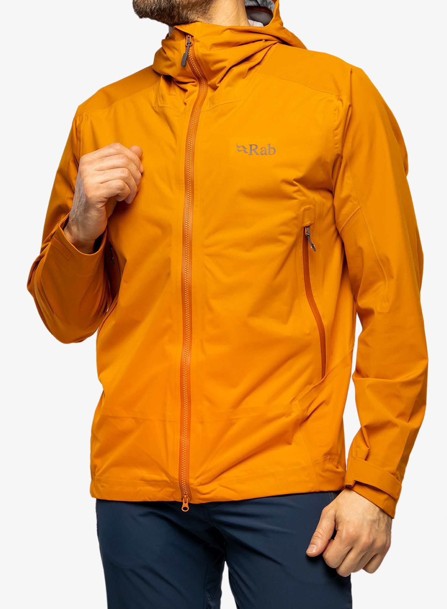 Kišna jakna Rab Kinetic Alpine 2.0 Jacket - marmalade