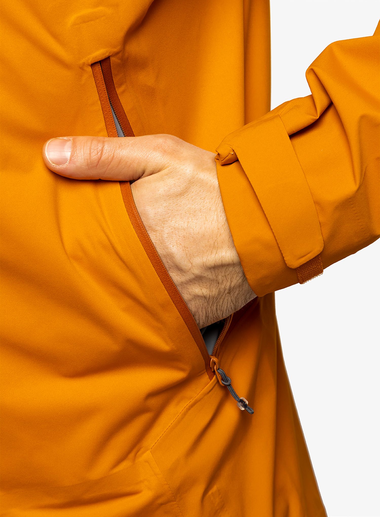 Kišna jakna Rab Kinetic Alpine 2.0 Jacket - marmalade