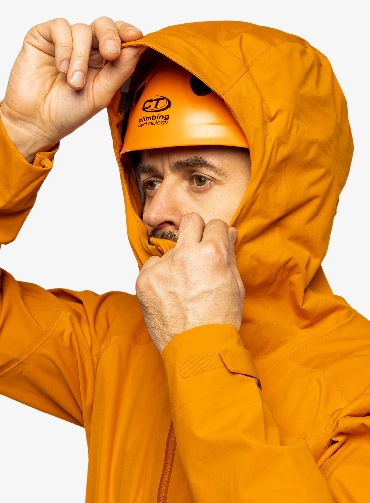 Kišna jakna Rab Kinetic Alpine 2.0 Jacket - marmalade