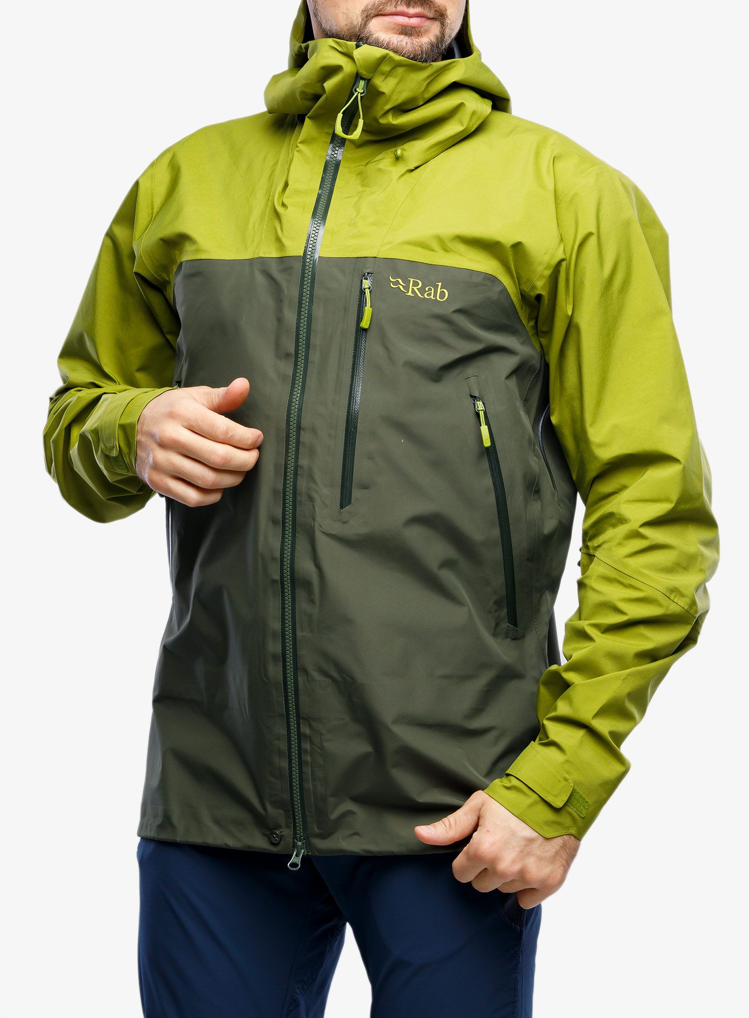 Kišna jakna RAB Latok Mountain GTX Jacket - aspen green