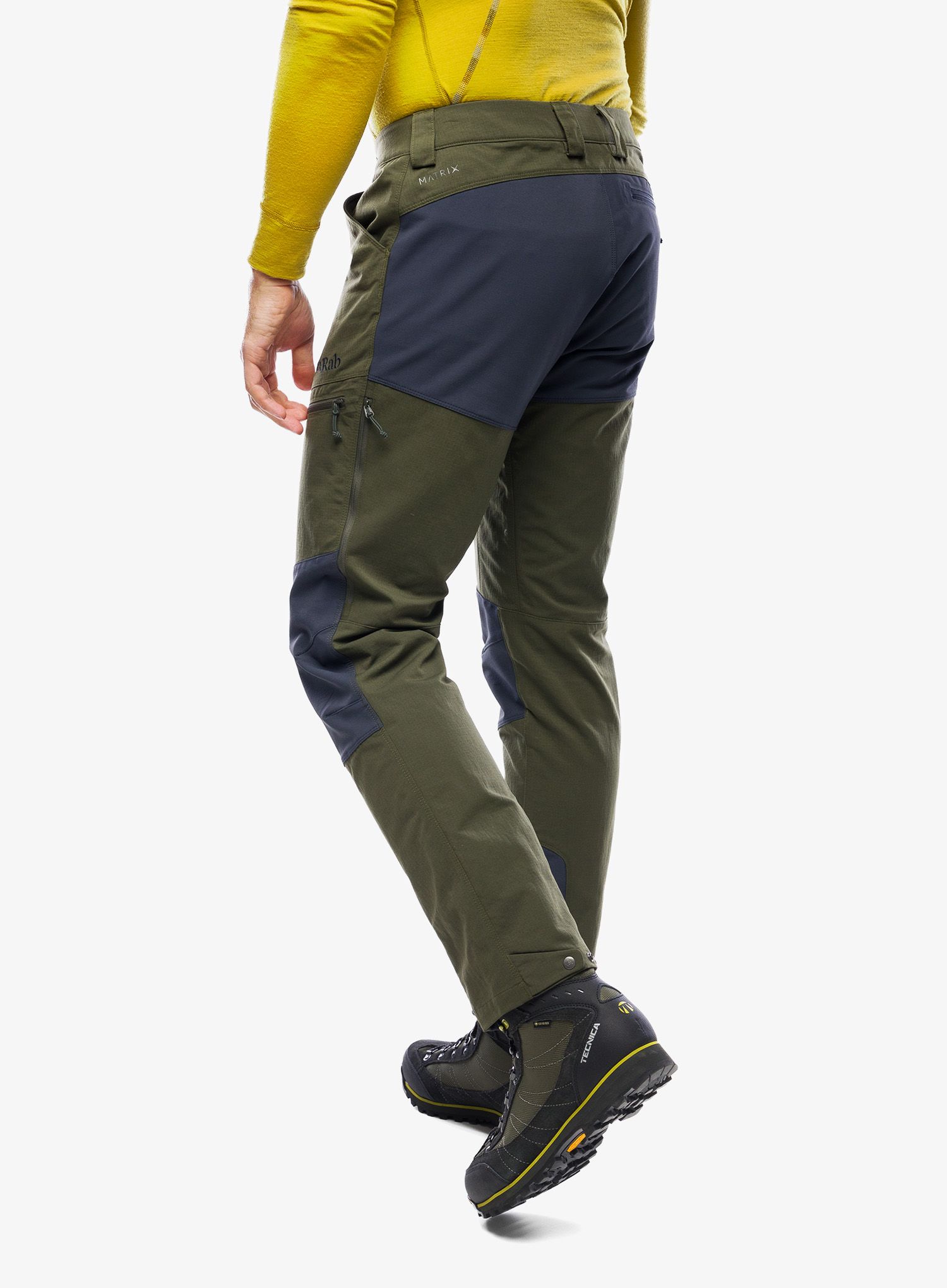 Trekking hlače Rab Lochan Pants - army