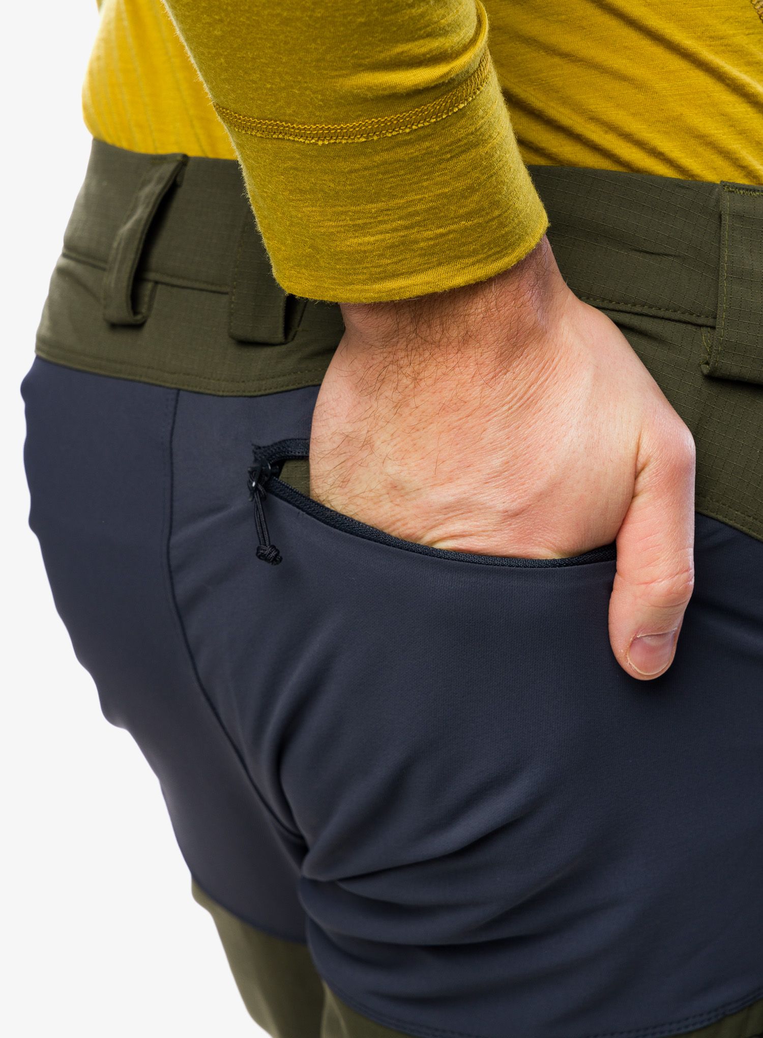 Trekking hlače Rab Lochan Pants - army